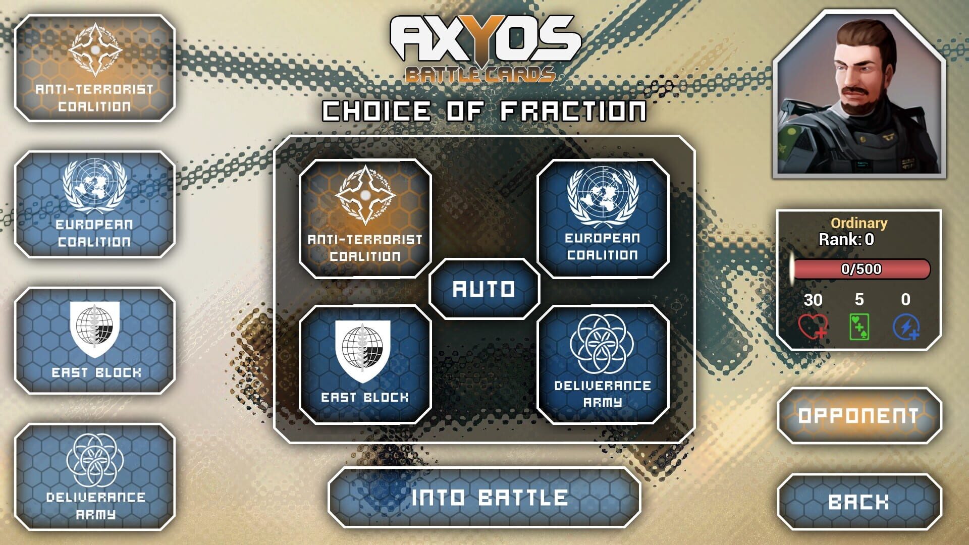 Screenshot for Axyos: Battlecards