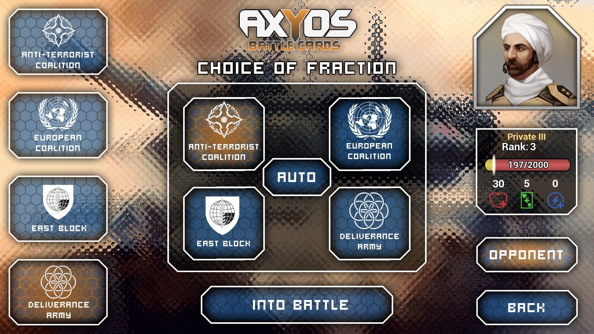 Screenshot for Axyos: Battlecards