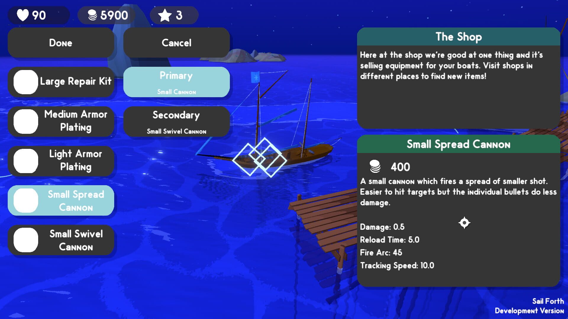 Screenshot for Sail Forth