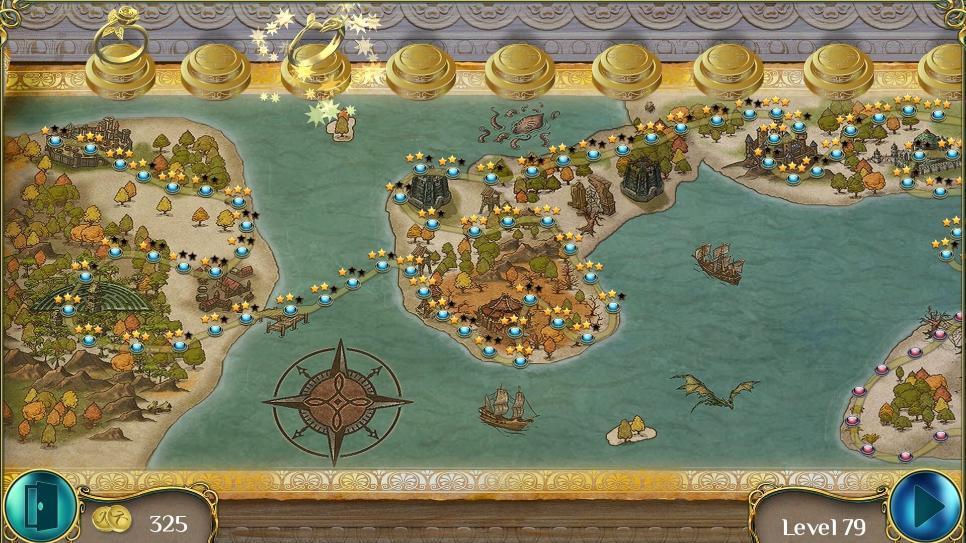Screenshot for The Far Kingdoms: Awakening Solitaire
