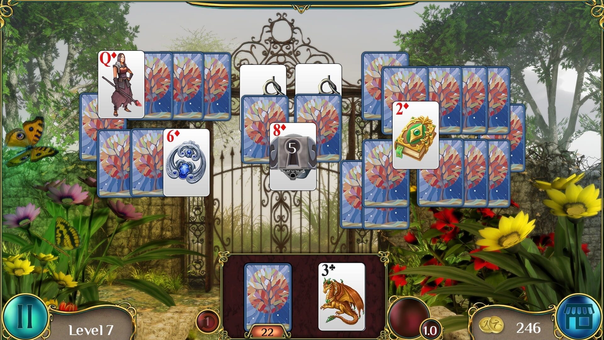 Screenshot for The Far Kingdoms: Awakening Solitaire