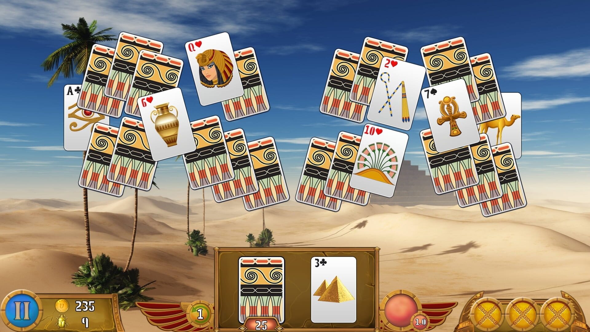 Screenshot for Luxor Solitaire