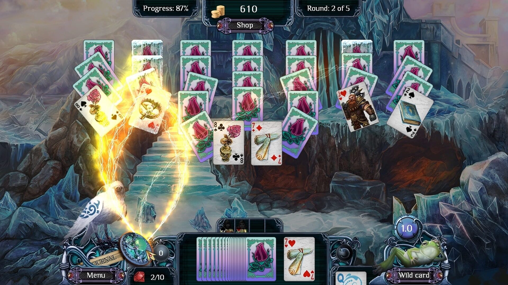 Screenshot for Winter Solitaire