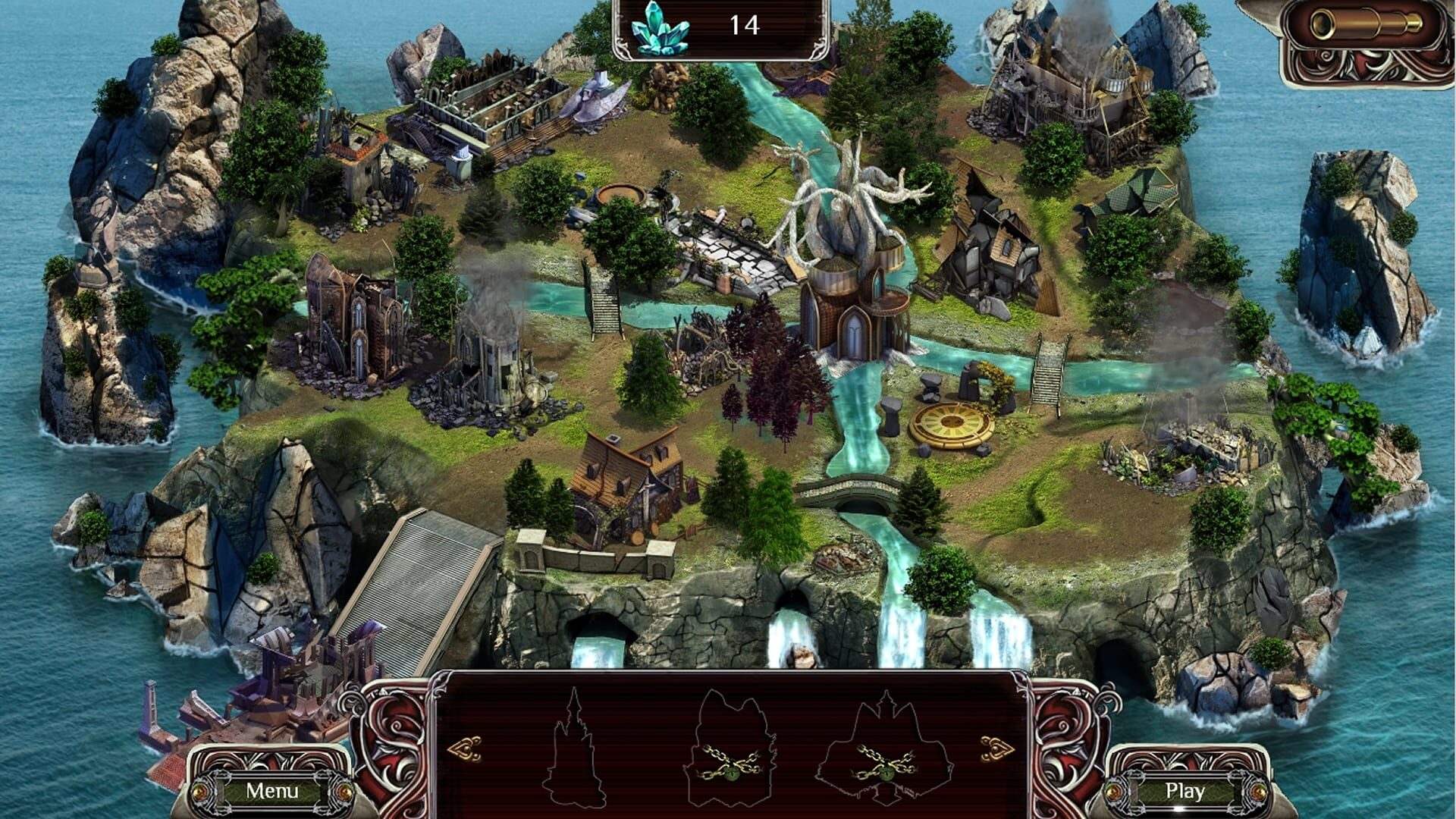Screenshot for Sacred Grove Solitaire
