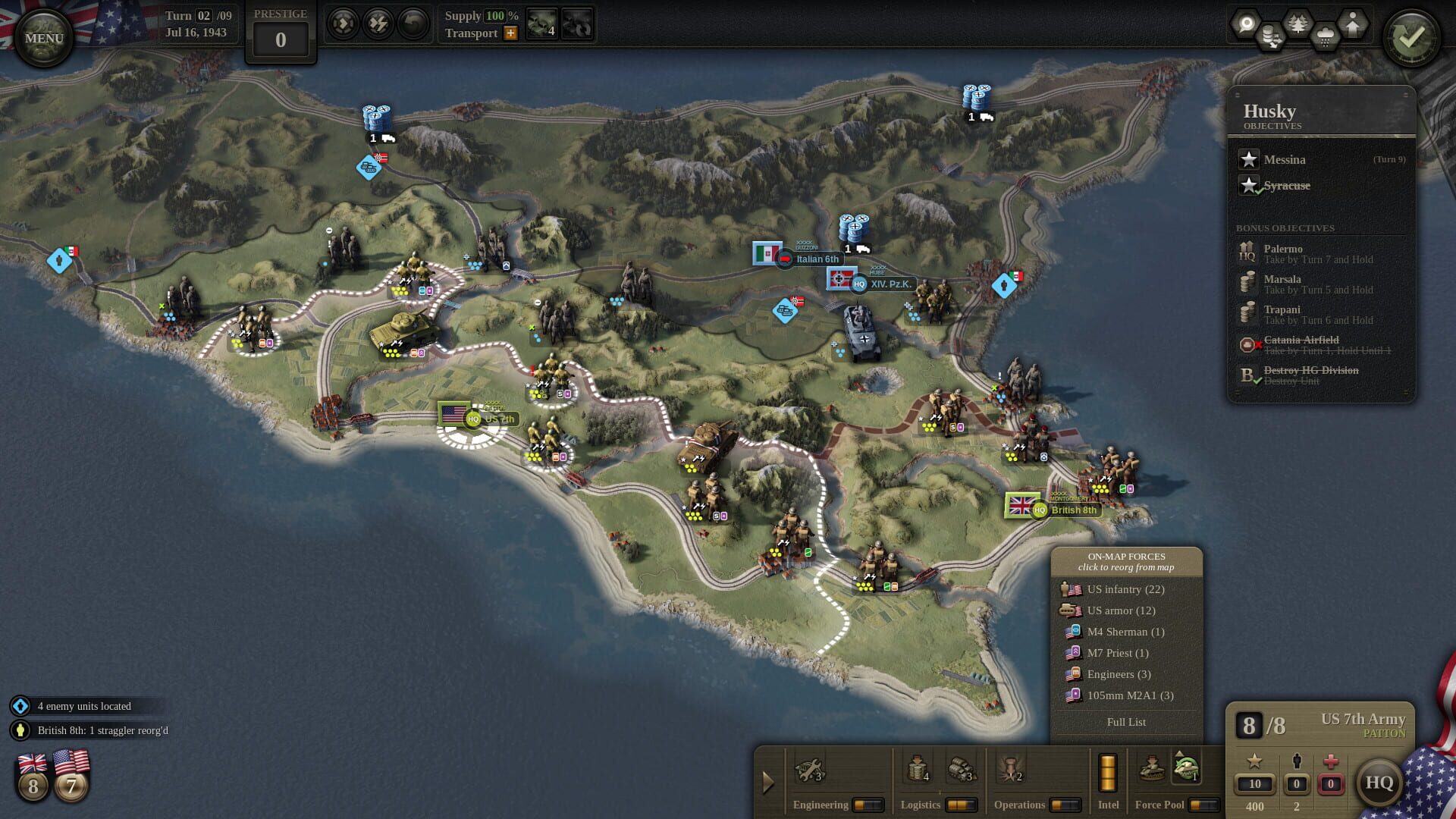 Screenshot for Unity of Command II