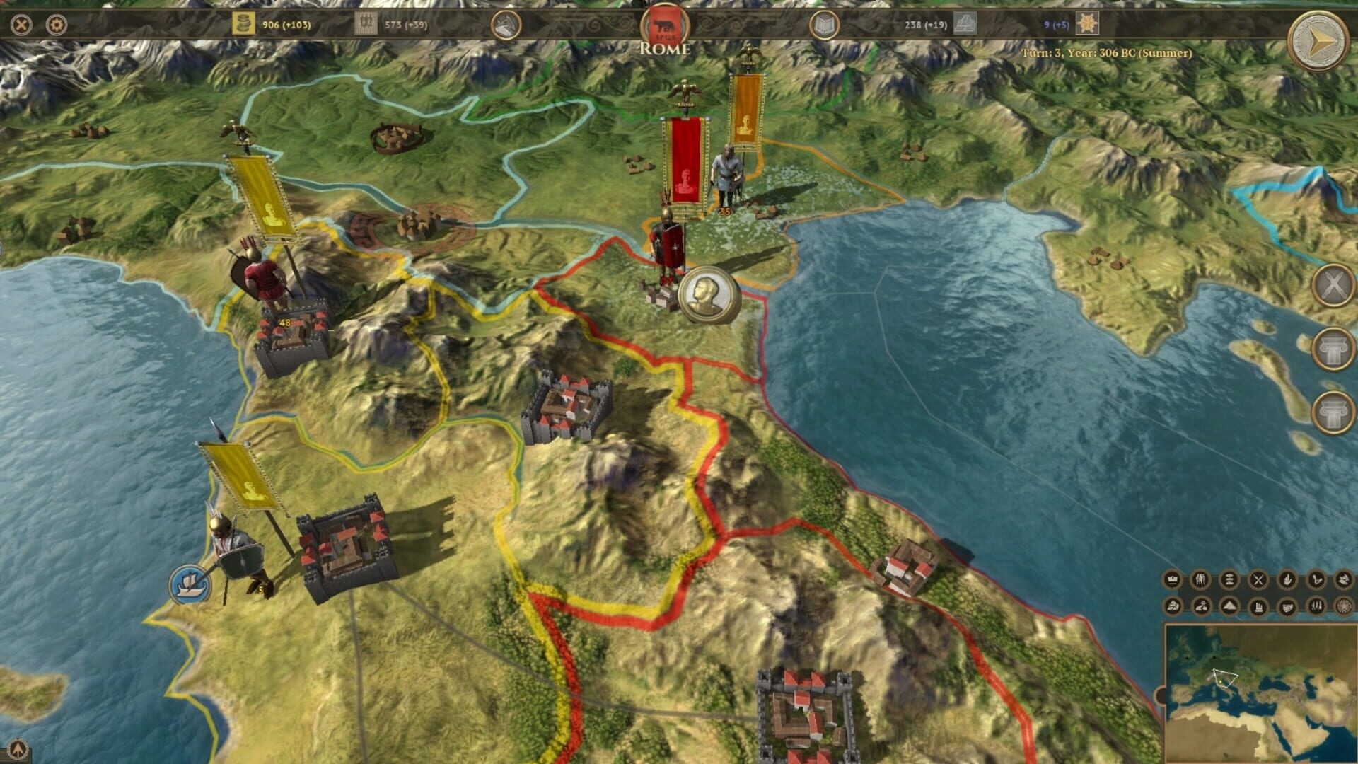 Screenshot for Field of Glory: Empires