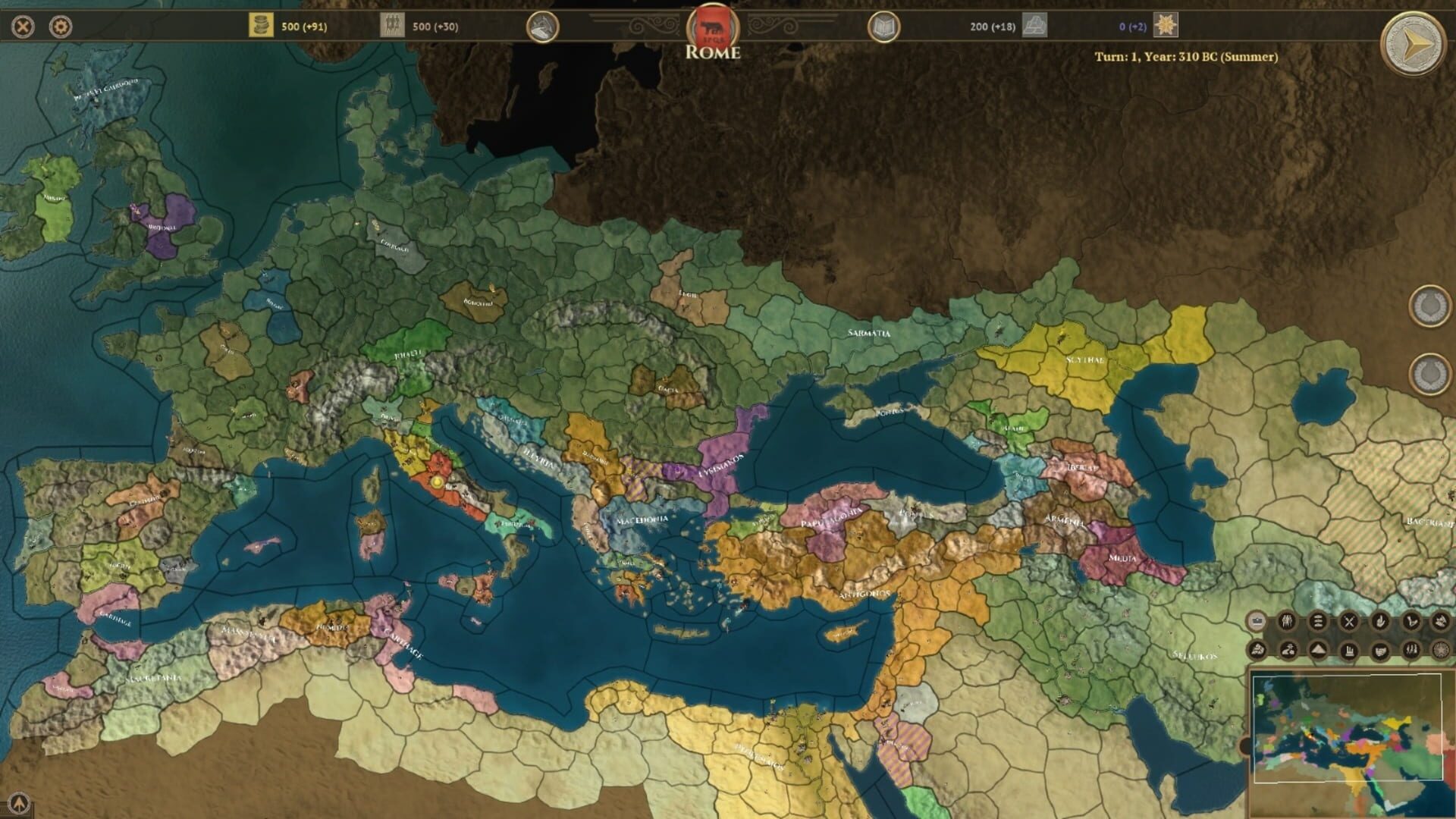 Screenshot for Field of Glory: Empires