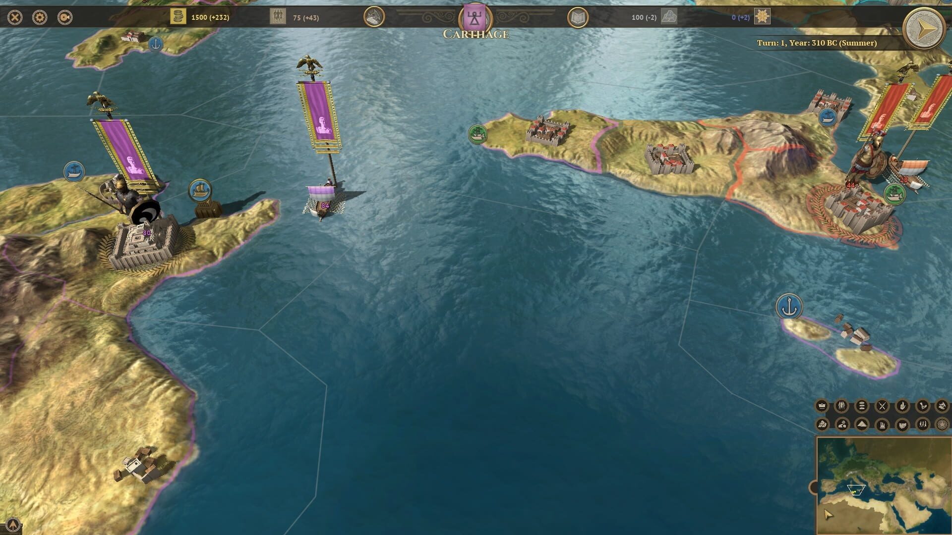 Screenshot for Field of Glory: Empires