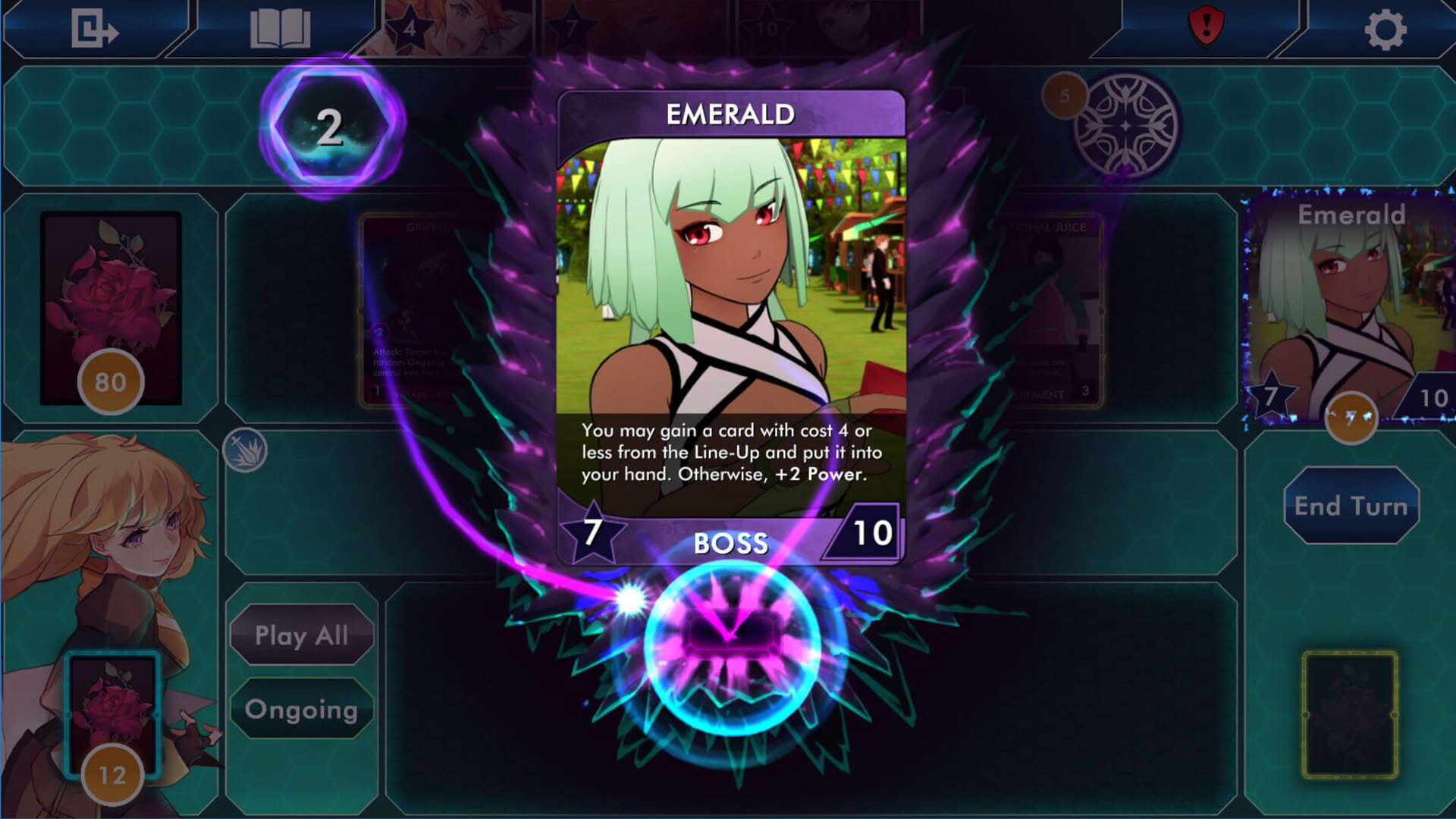 Screenshot for RWBY Deckbuilding Game