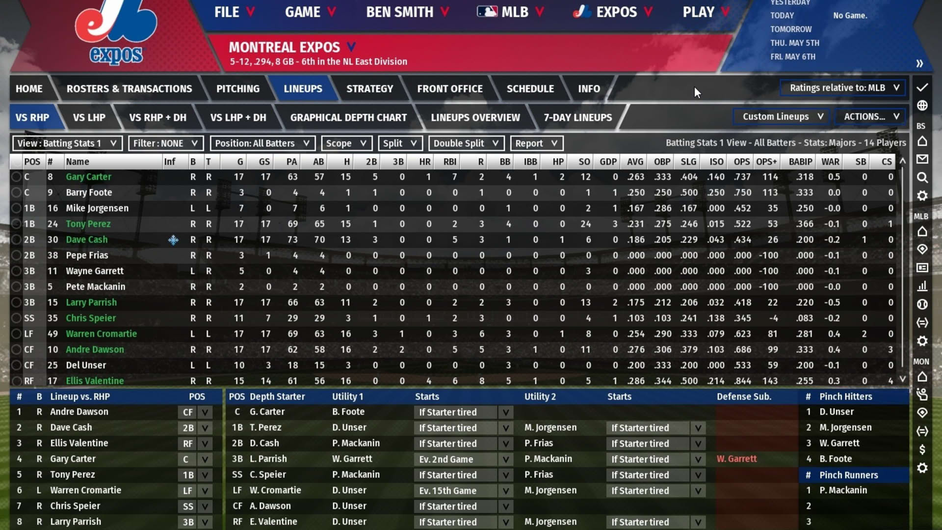 Screenshot for Out of the Park Baseball 20