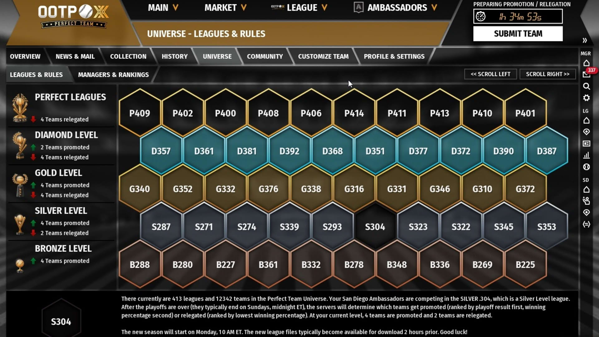 Screenshot for Out of the Park Baseball 20