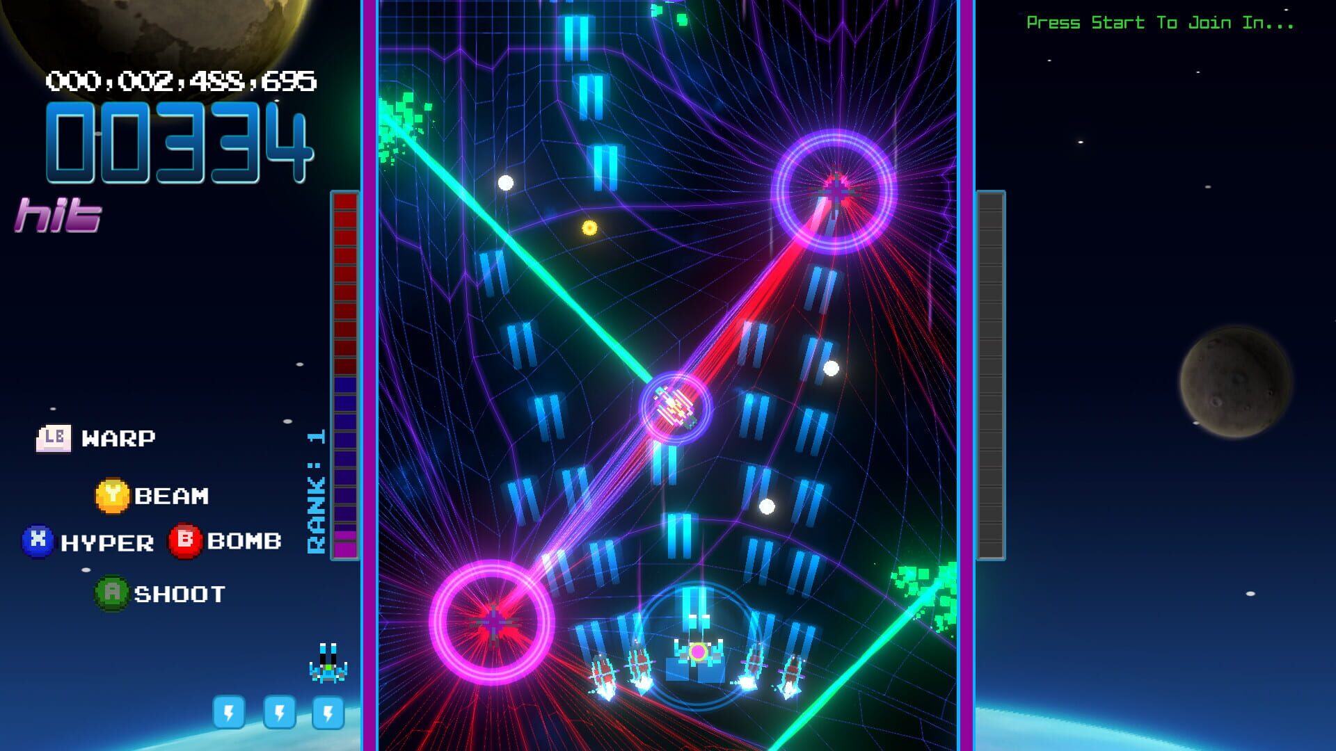 Screenshot for StarLightRiders: HyperJump