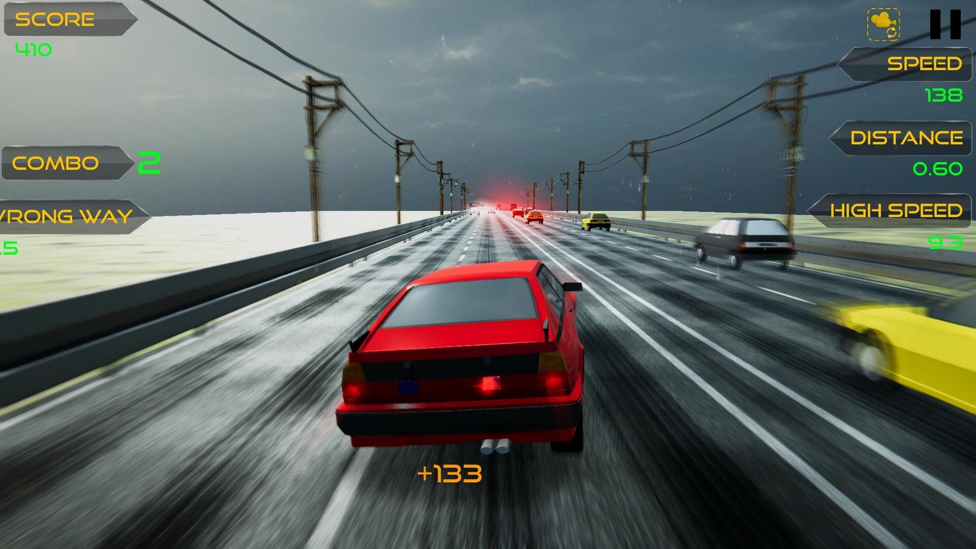 Screenshot for Extreme Racing on Highway