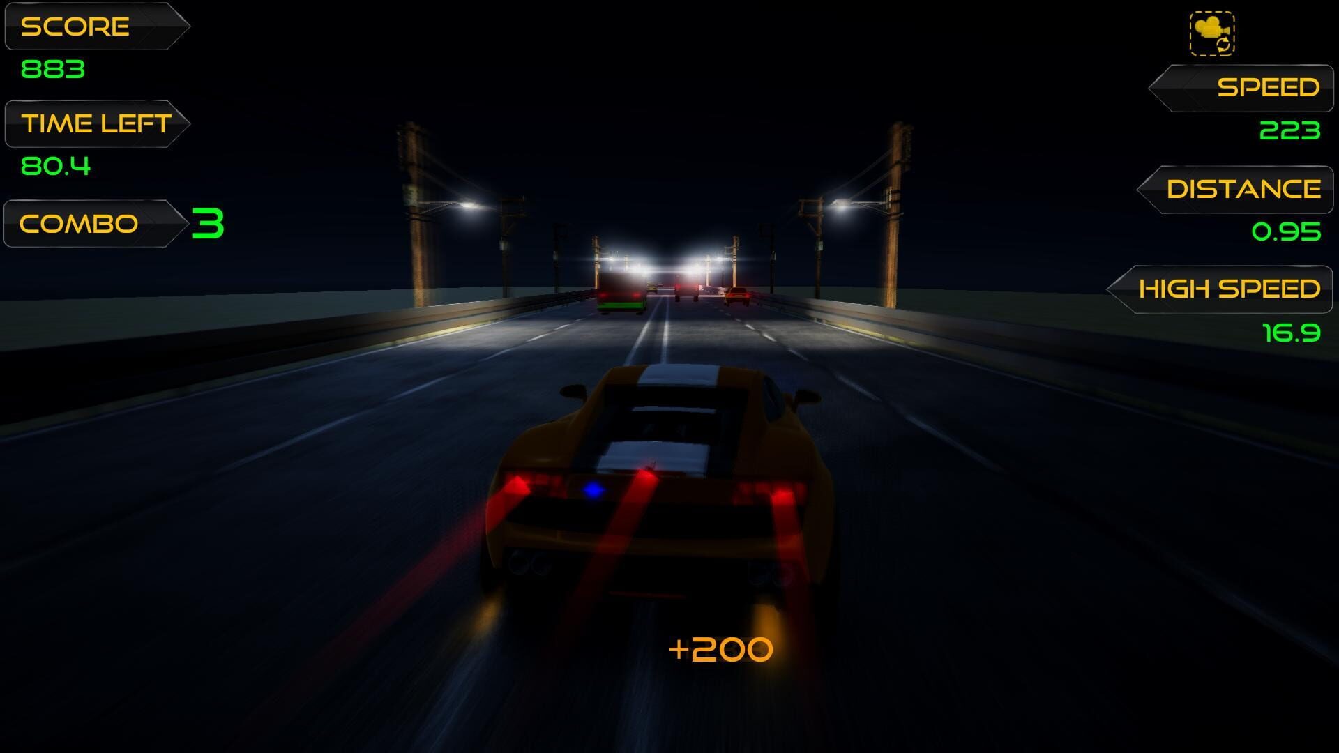 Screenshot for Extreme Racing on Highway
