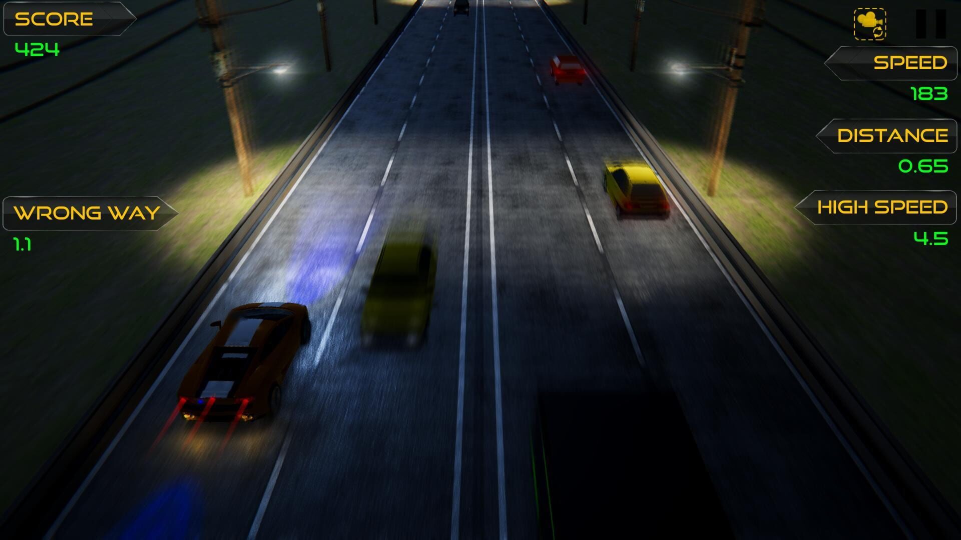 Screenshot for Extreme Racing on Highway