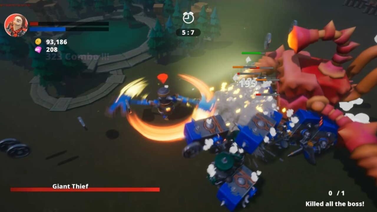 Screenshot for Machi Knights: Blood Bagos