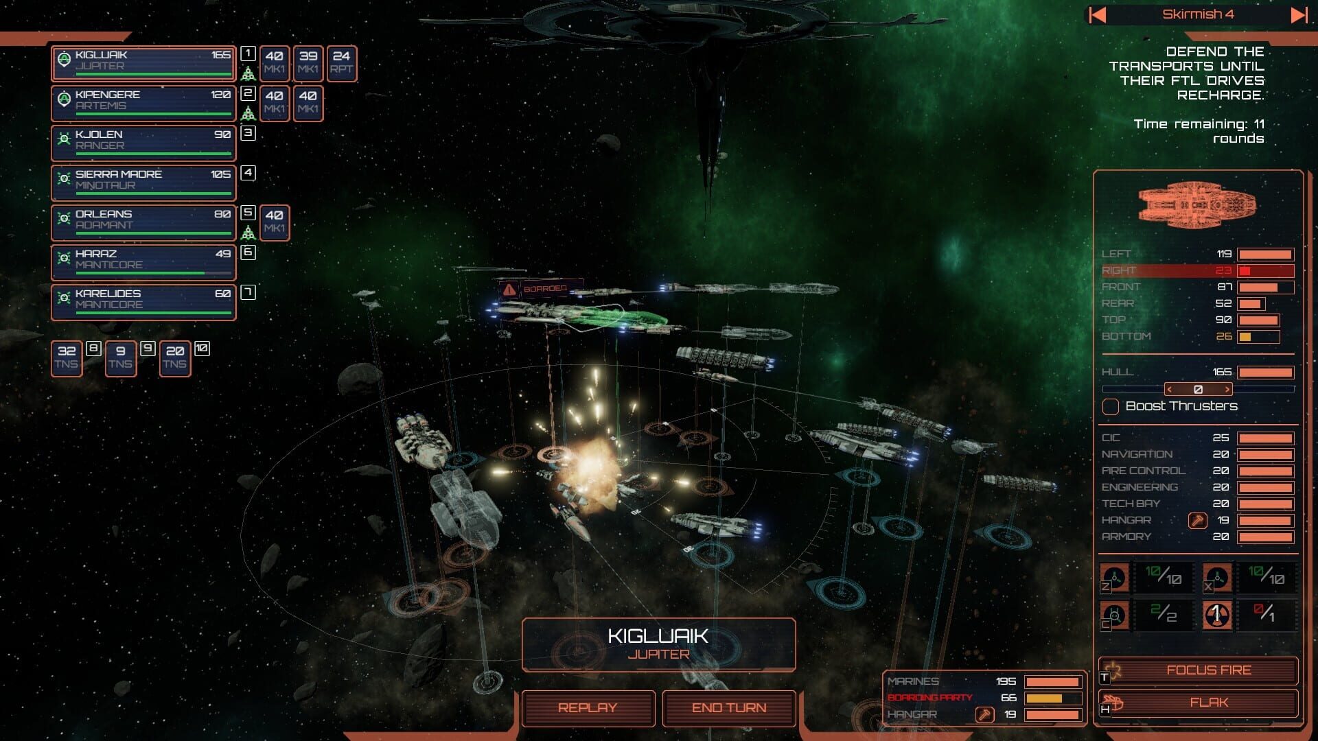 Screenshot for Battlestar Galactica Deadlock: Sin and Sacrifice