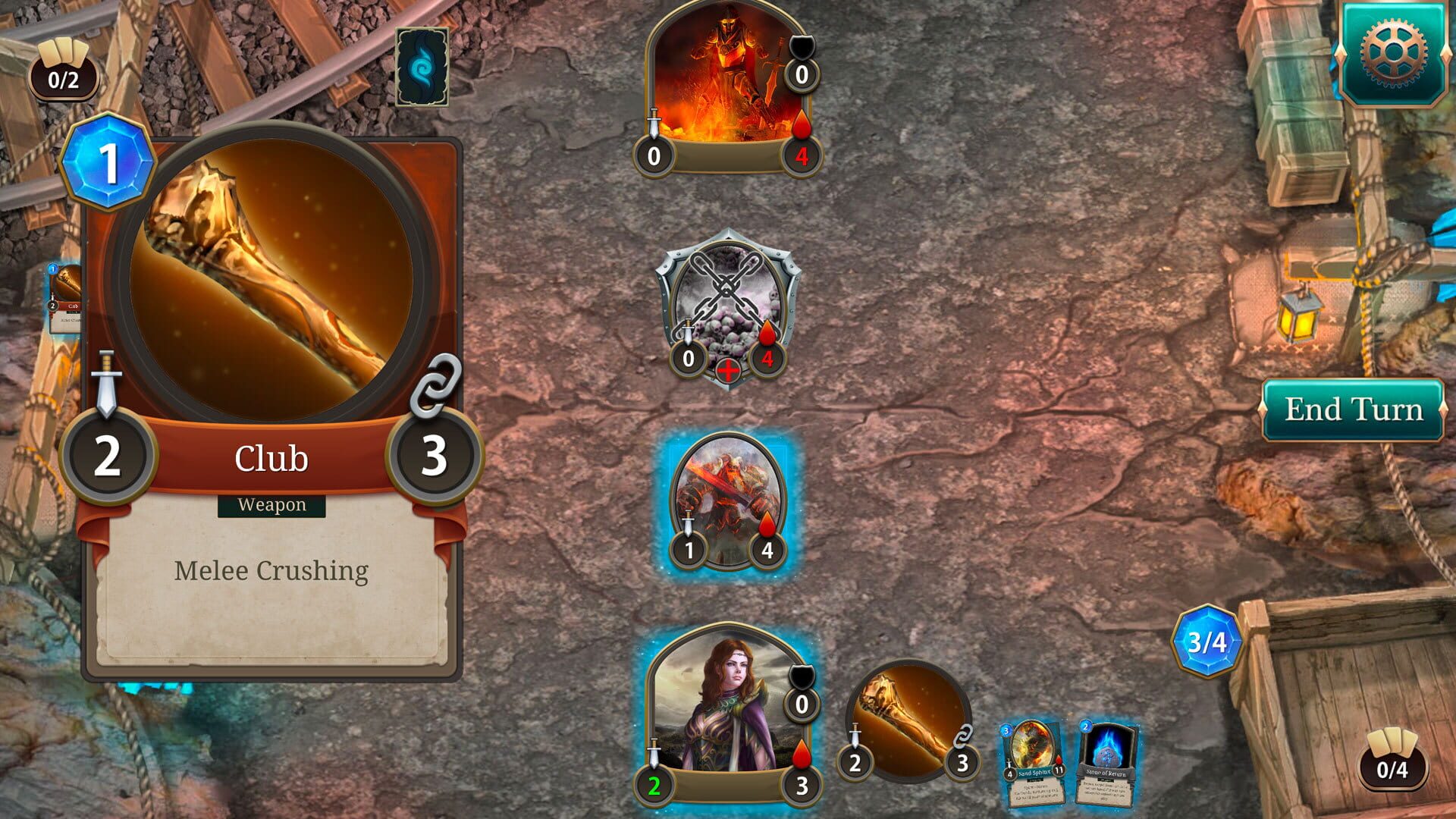 Screenshot for Spellsword Cards: Demontide