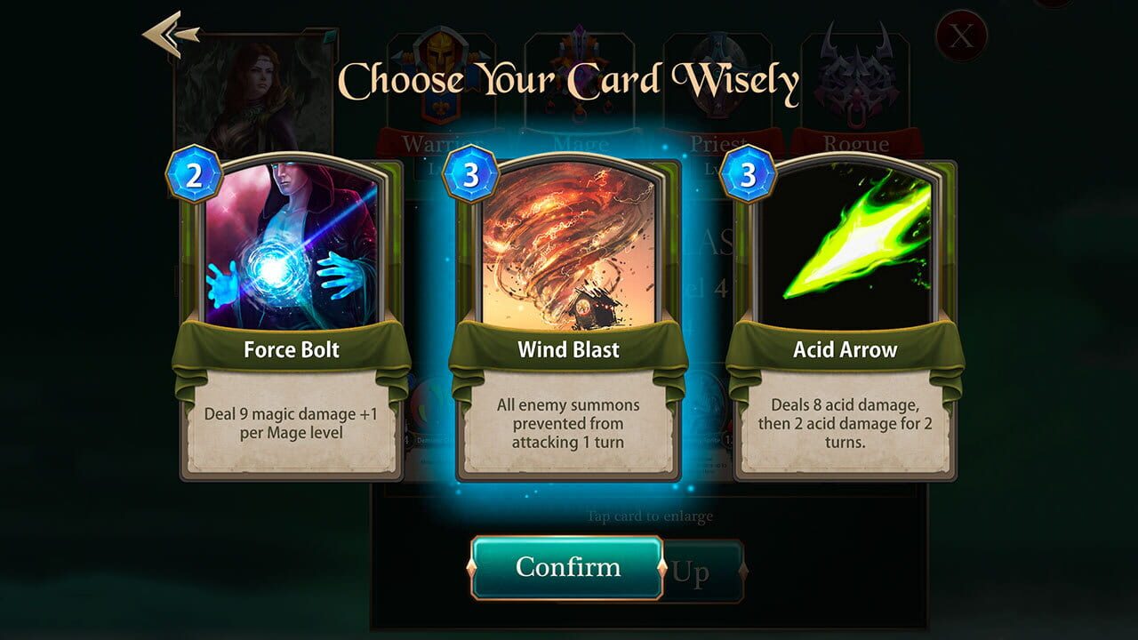 Screenshot for Spellsword Cards: Demontide