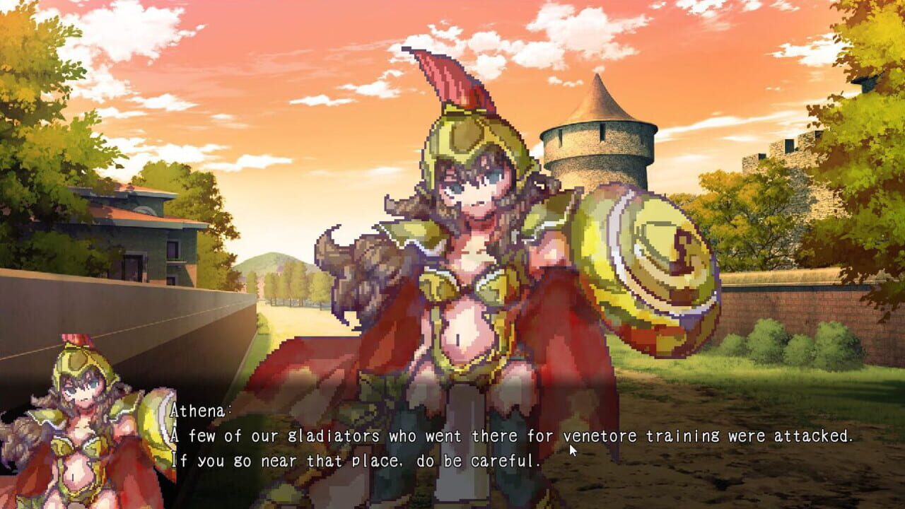 Screenshot for Mad Princess: The Great Gladiators