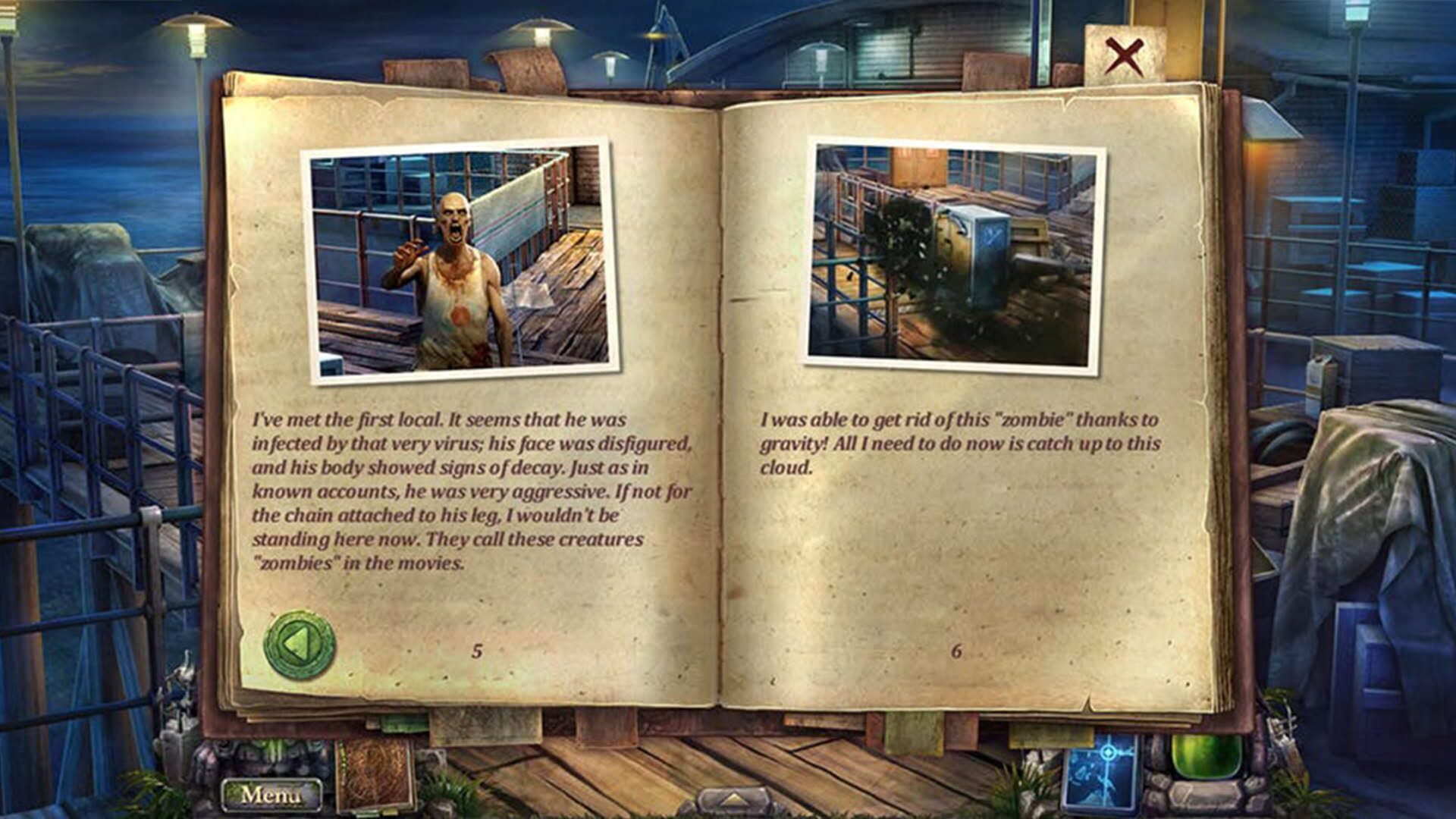 Screenshot for Mysteries of the Undead: The Cursed Island