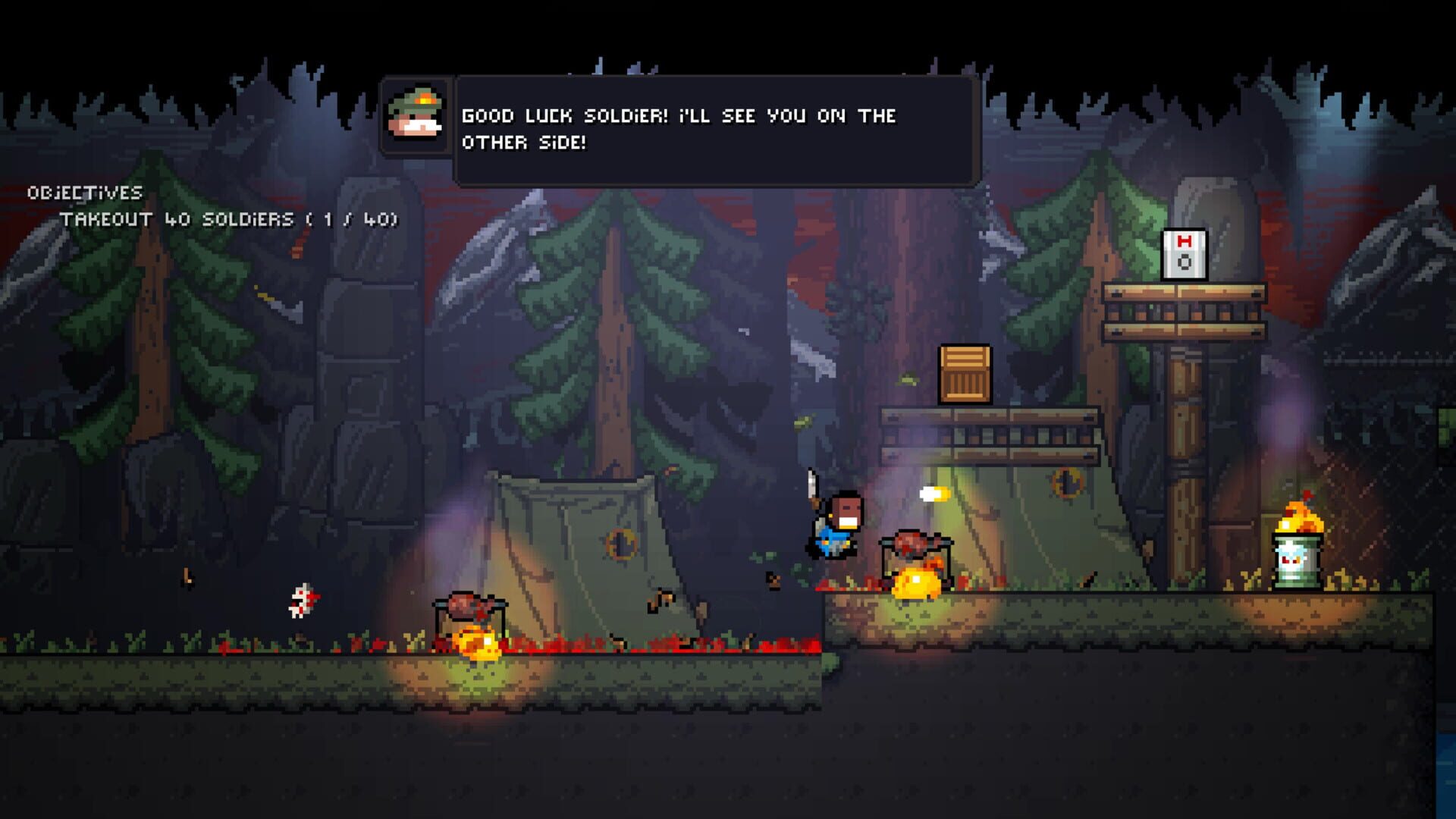 Screenshot for Gunslugs: Rogue Tactics