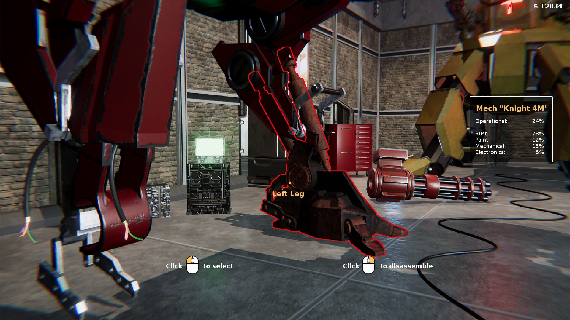 Screenshot for Mech Mechanic Simulator