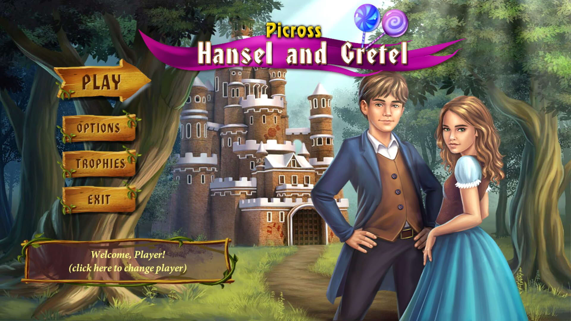 Screenshot for Picross Hansel and Gretel - Nonograms