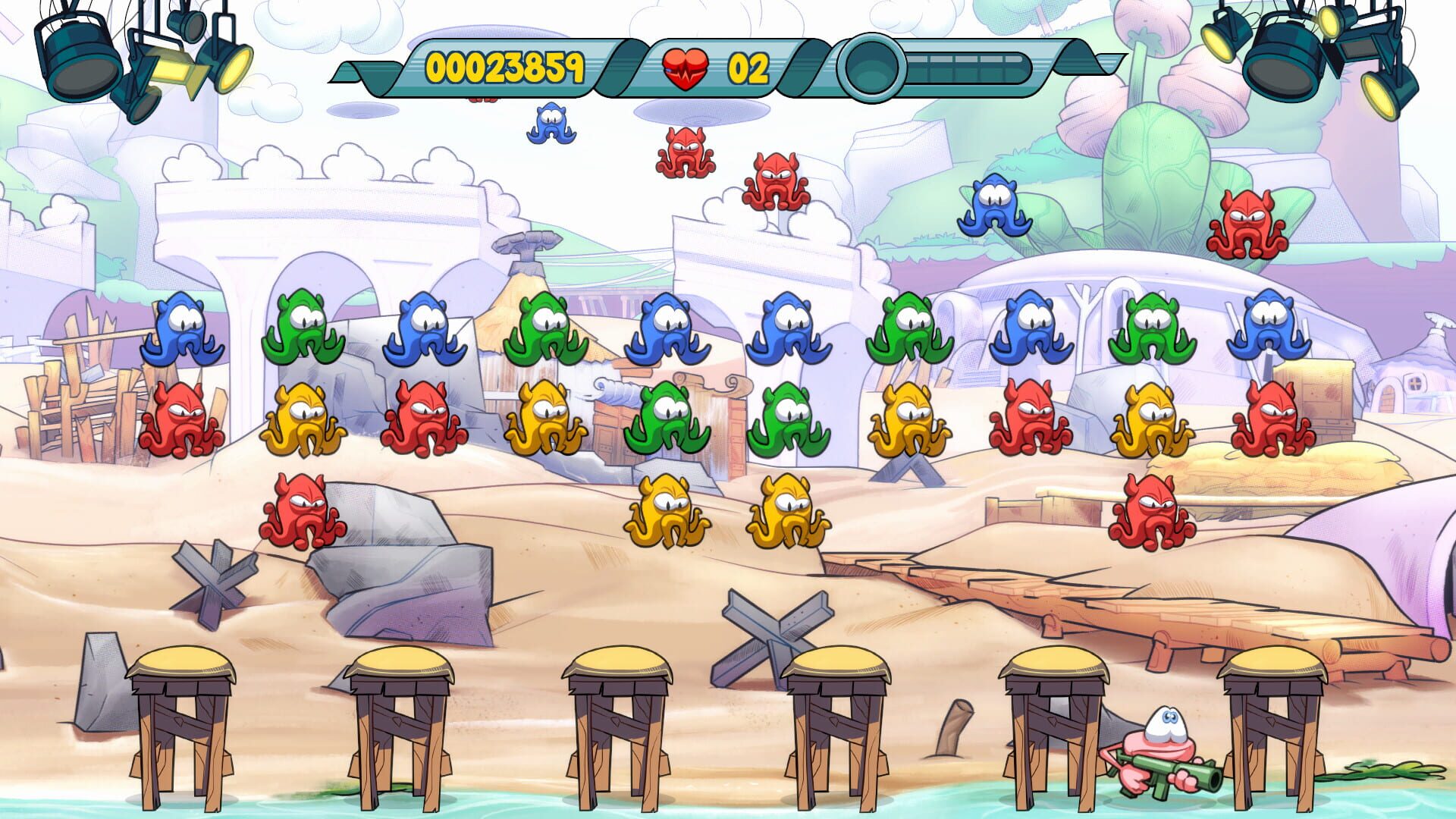Screenshot for Doughlings: Invasion