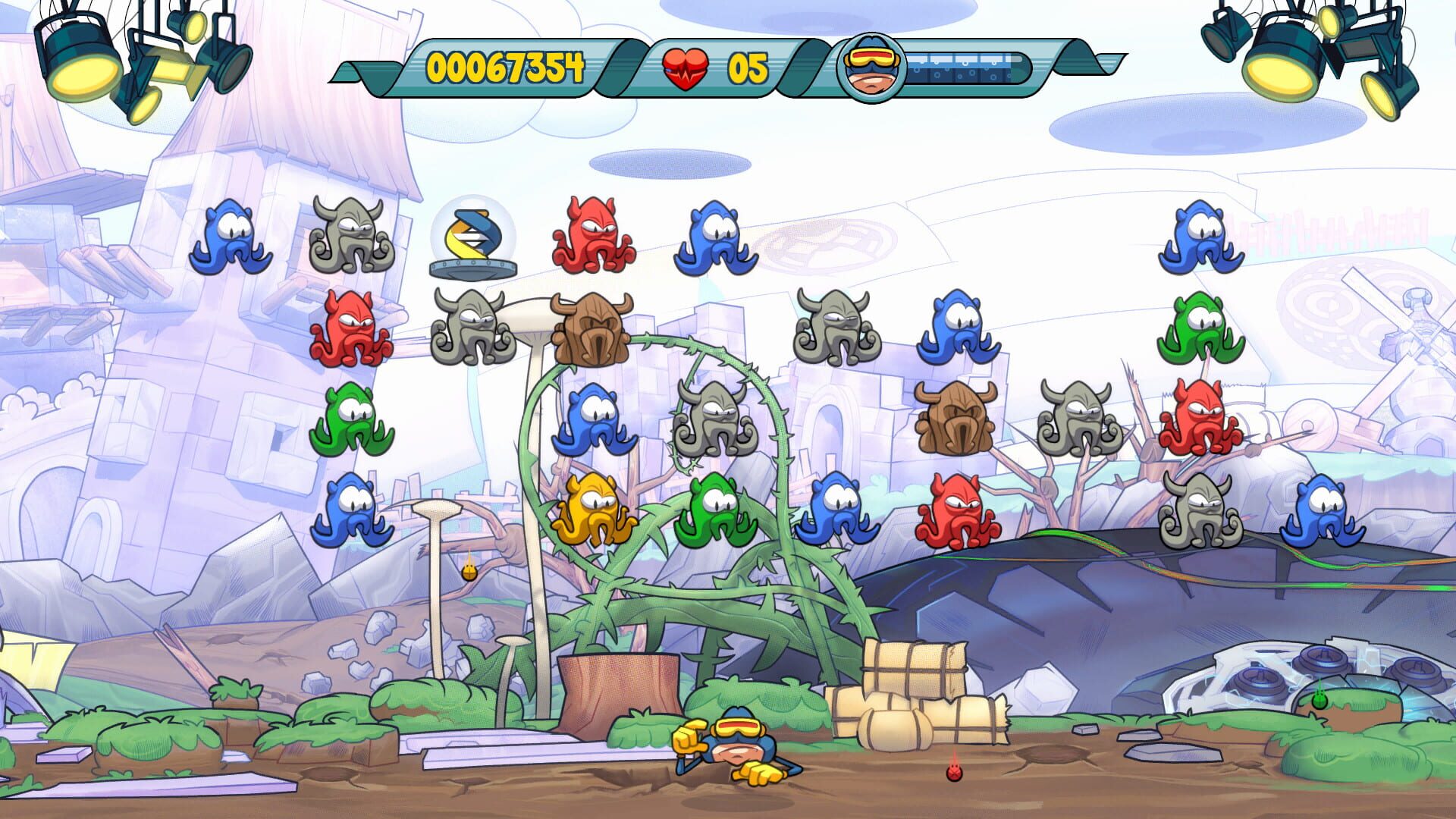 Screenshot for Doughlings: Invasion