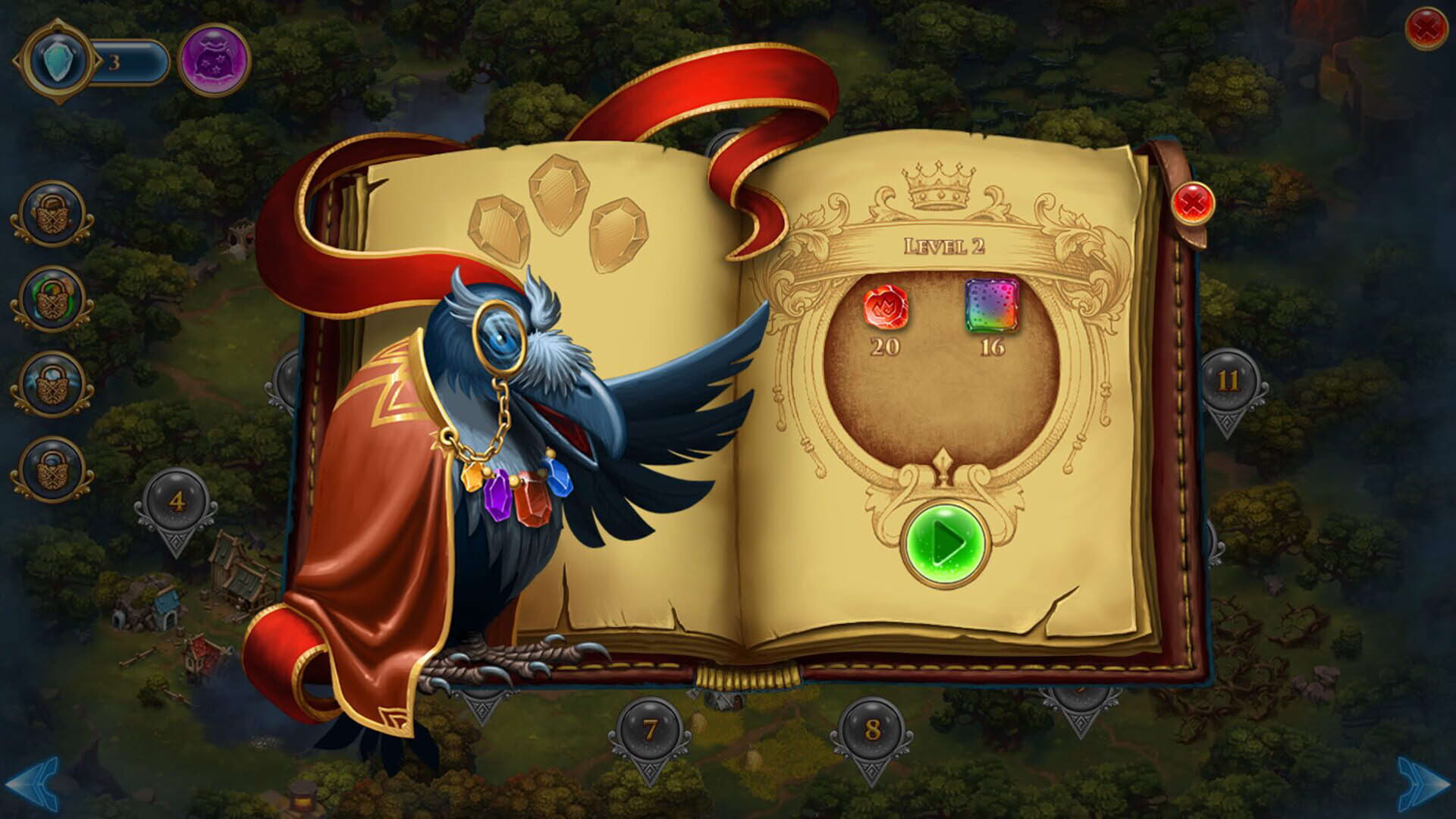 Screenshot for Gems of Magic: Lost Family