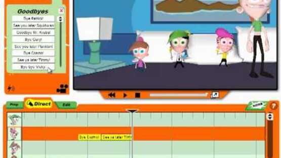 Screenshot for Nickelodeon Toon Twister 3D