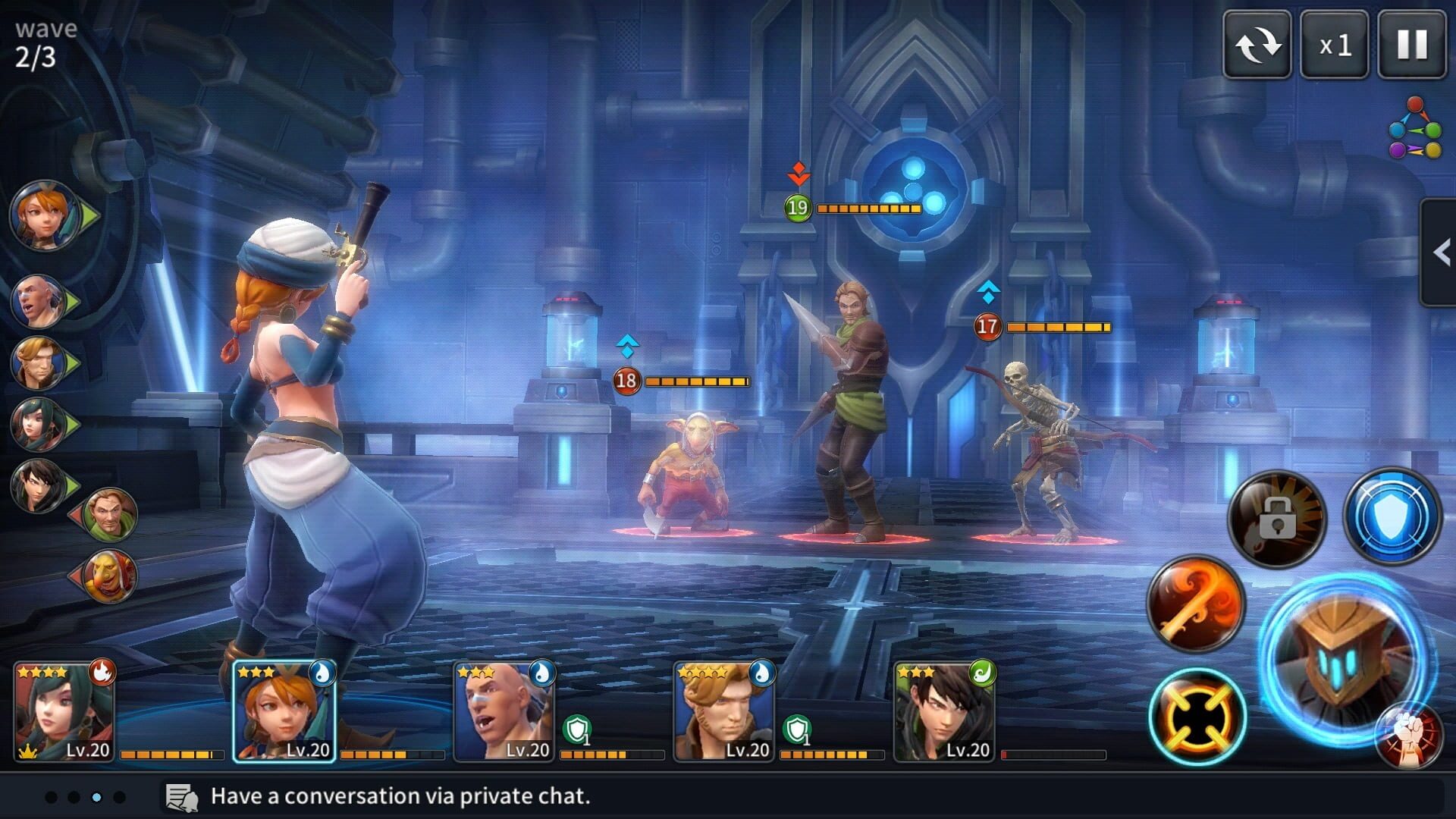 Screenshot for The War of Genesis: Battle of Antaria