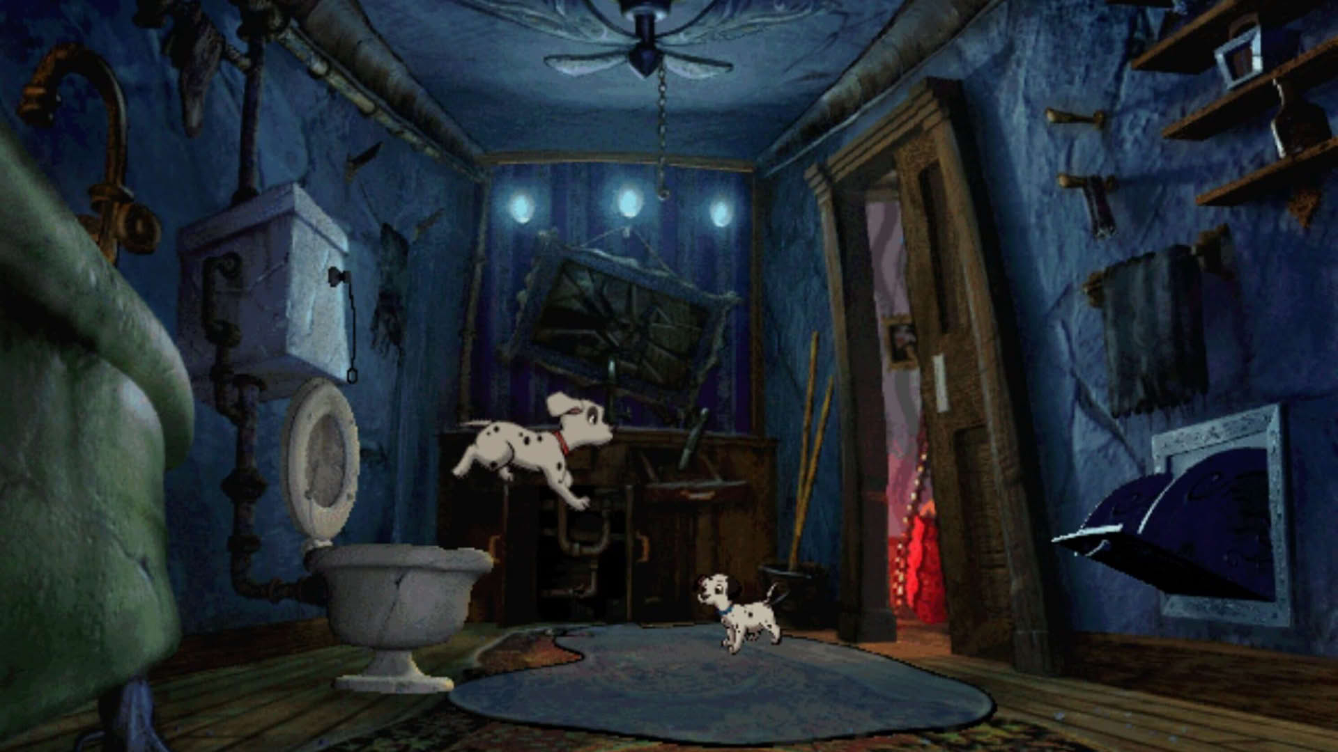 Screenshot for 101 Dalmatians: Escape from DeVil Manor