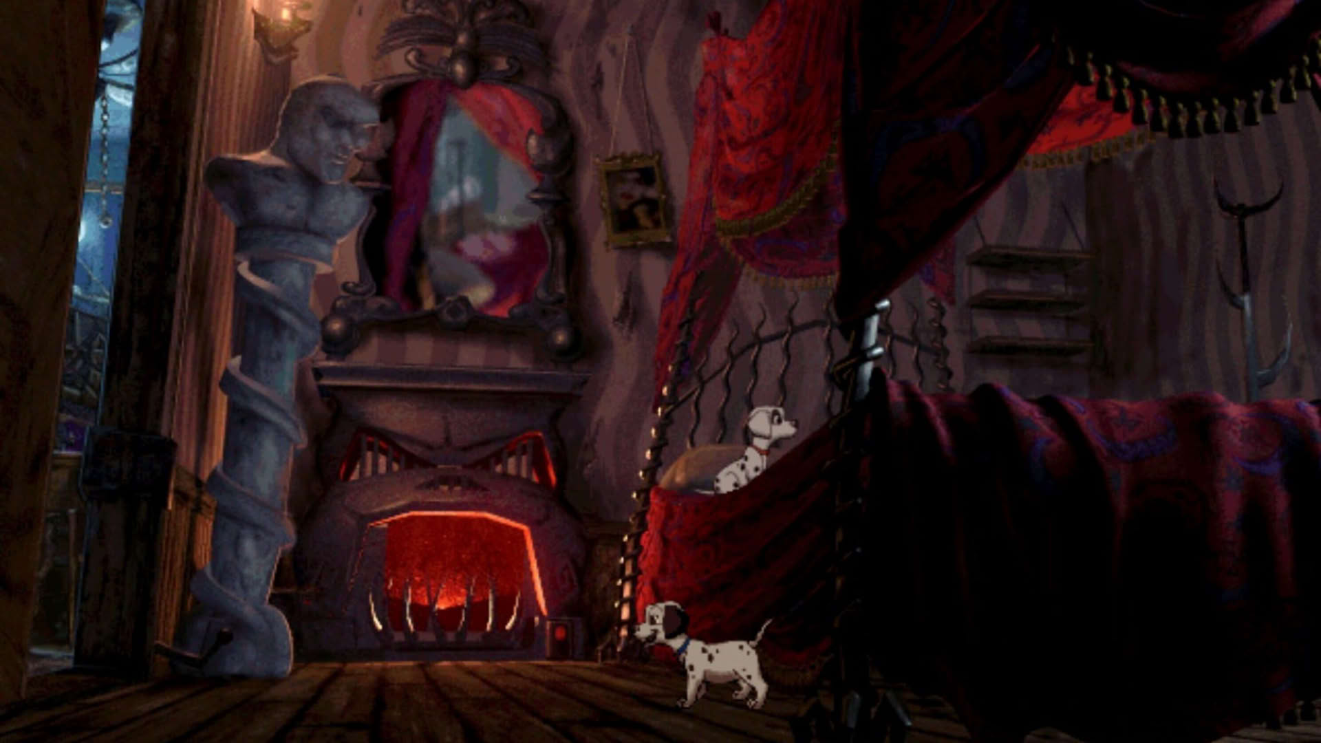 Screenshot for 101 Dalmatians: Escape from DeVil Manor