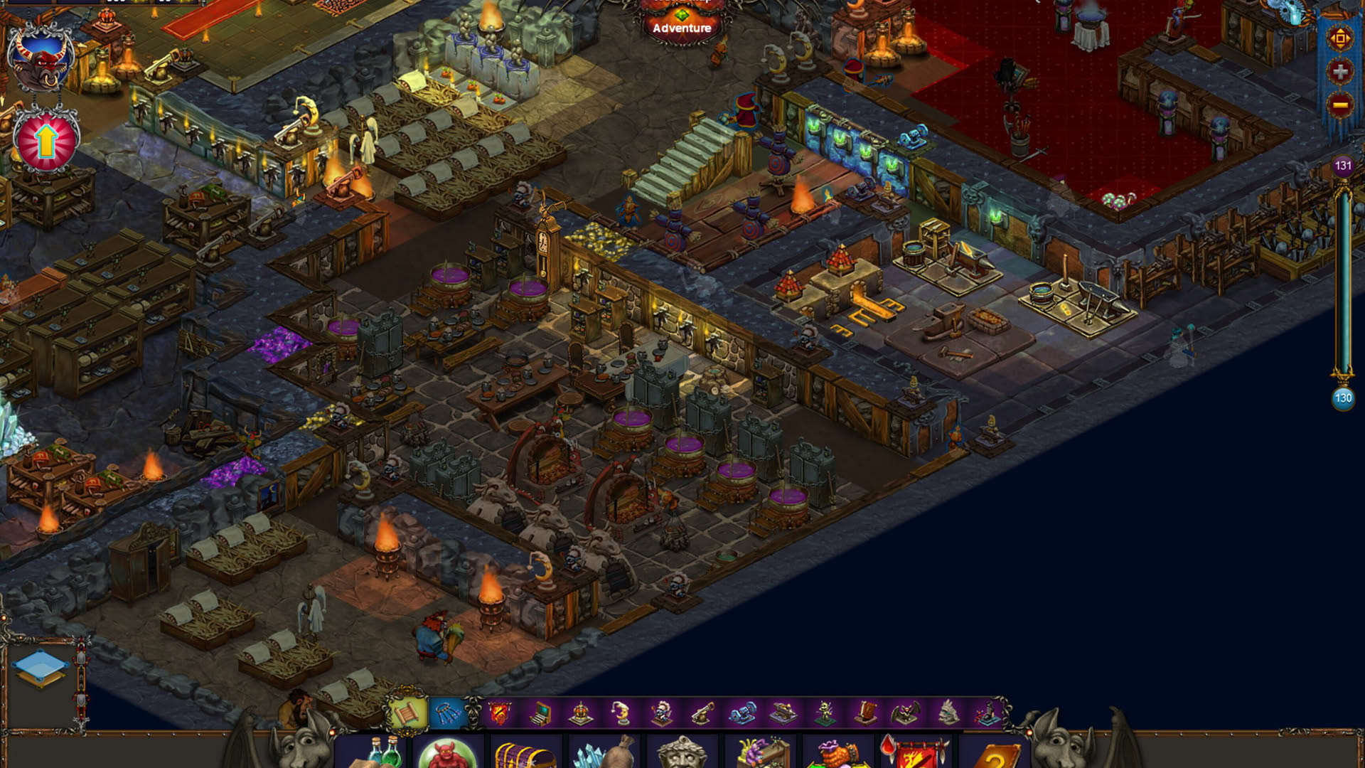 Screenshot for Little Imps: A Dungeon Builder