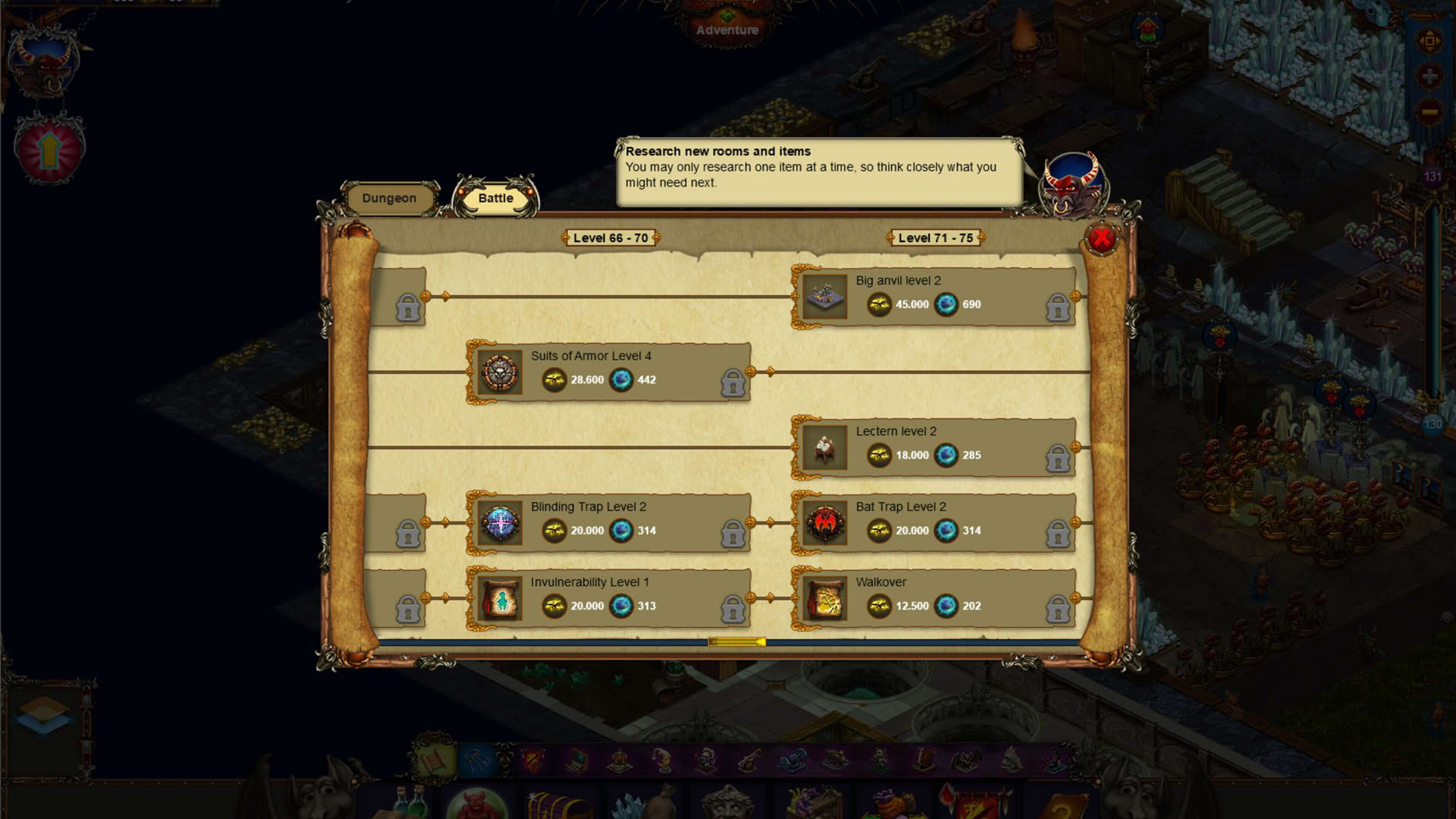Screenshot for Little Imps: A Dungeon Builder
