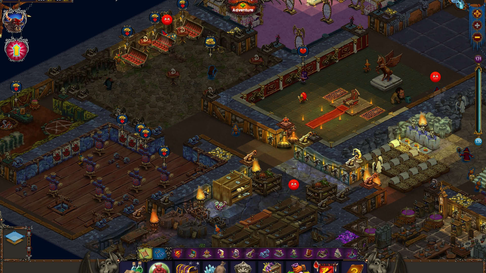 Screenshot for Little Imps: A Dungeon Builder