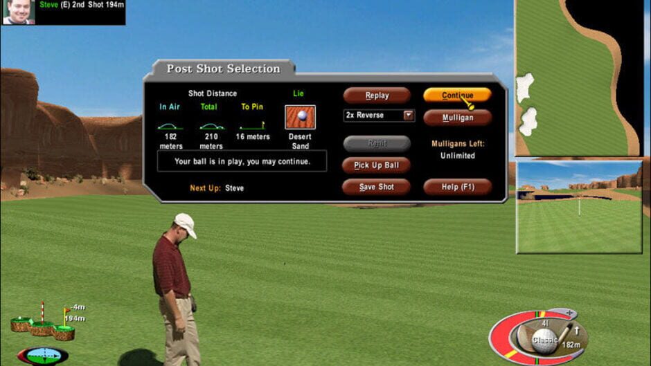 Screenshot for Links 2001