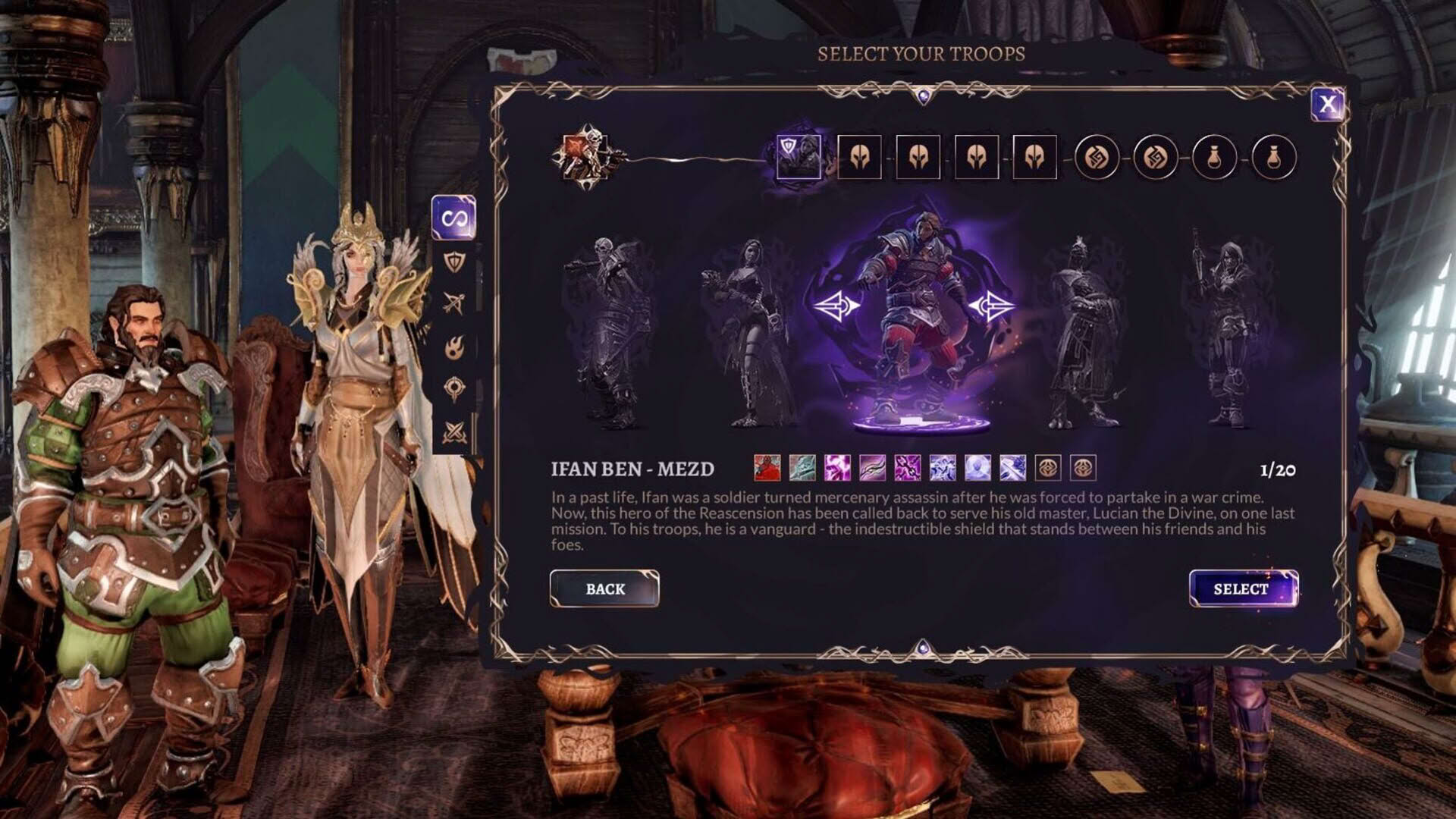 Screenshot for Divinity: Fallen Heroes