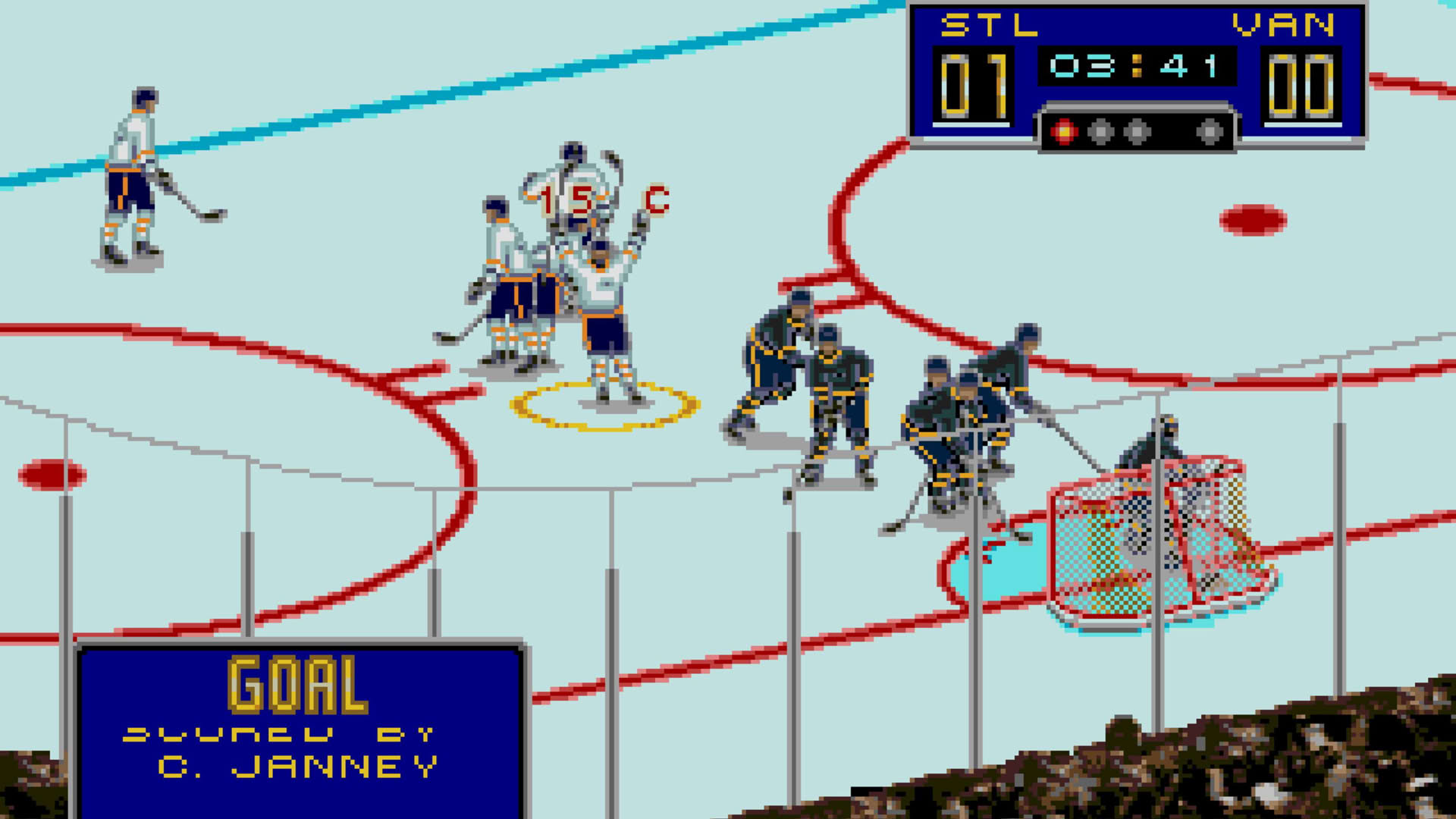 Screenshot for Brett Hull Hockey 95