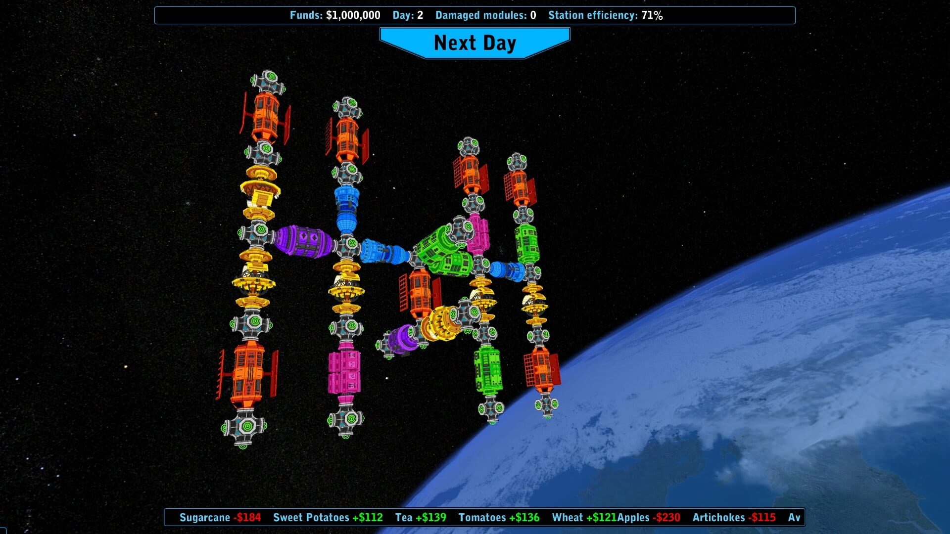 Screenshot for Universal Space Station