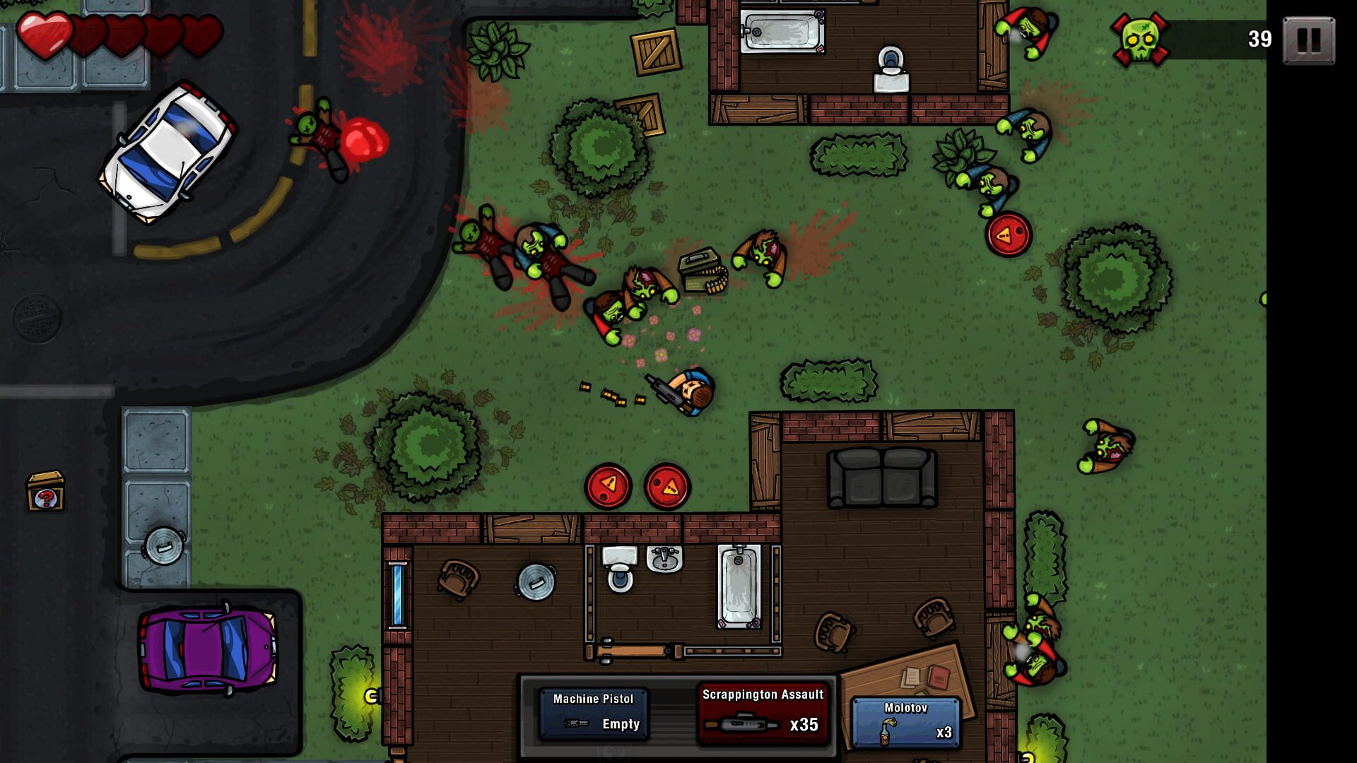 Screenshot for Zombie Scrapper