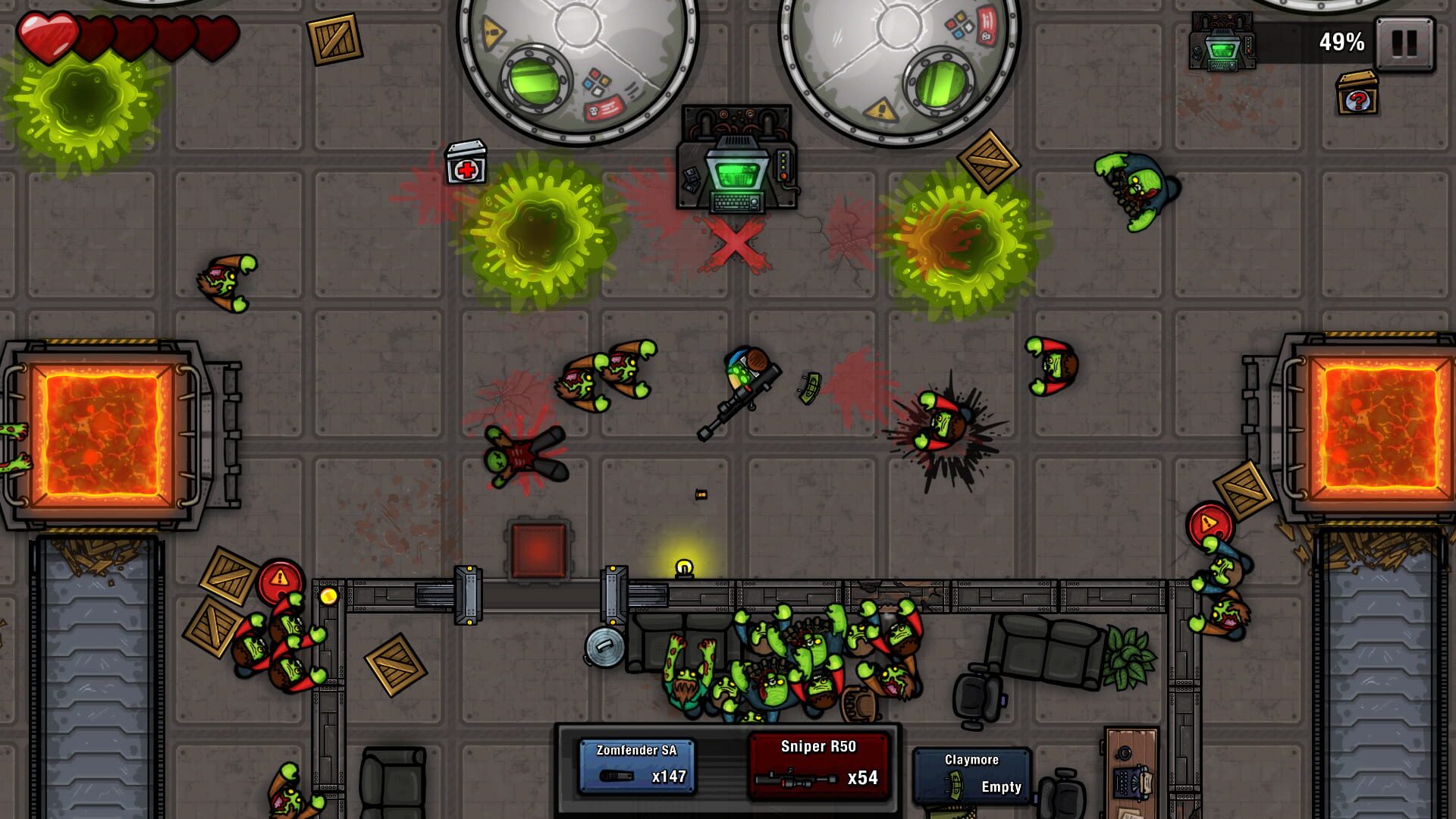 Screenshot for Zombie Scrapper