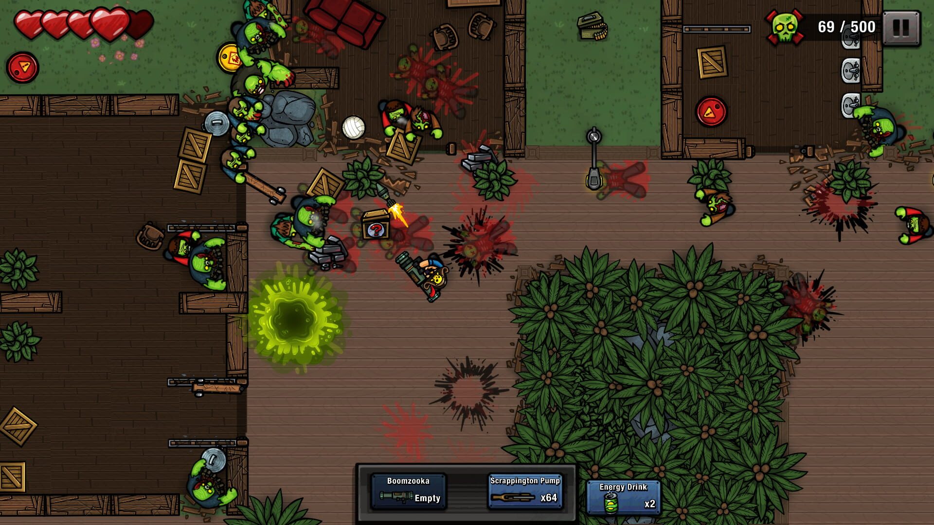 Screenshot for Zombie Scrapper