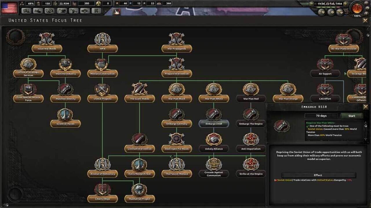 Screenshot for Hearts of Iron IV