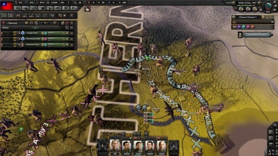 Screenshot for Hearts of Iron IV: Waking the Tiger