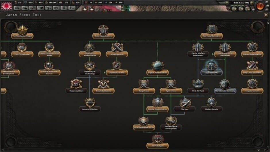 Screenshot for Hearts of Iron IV: Waking the Tiger