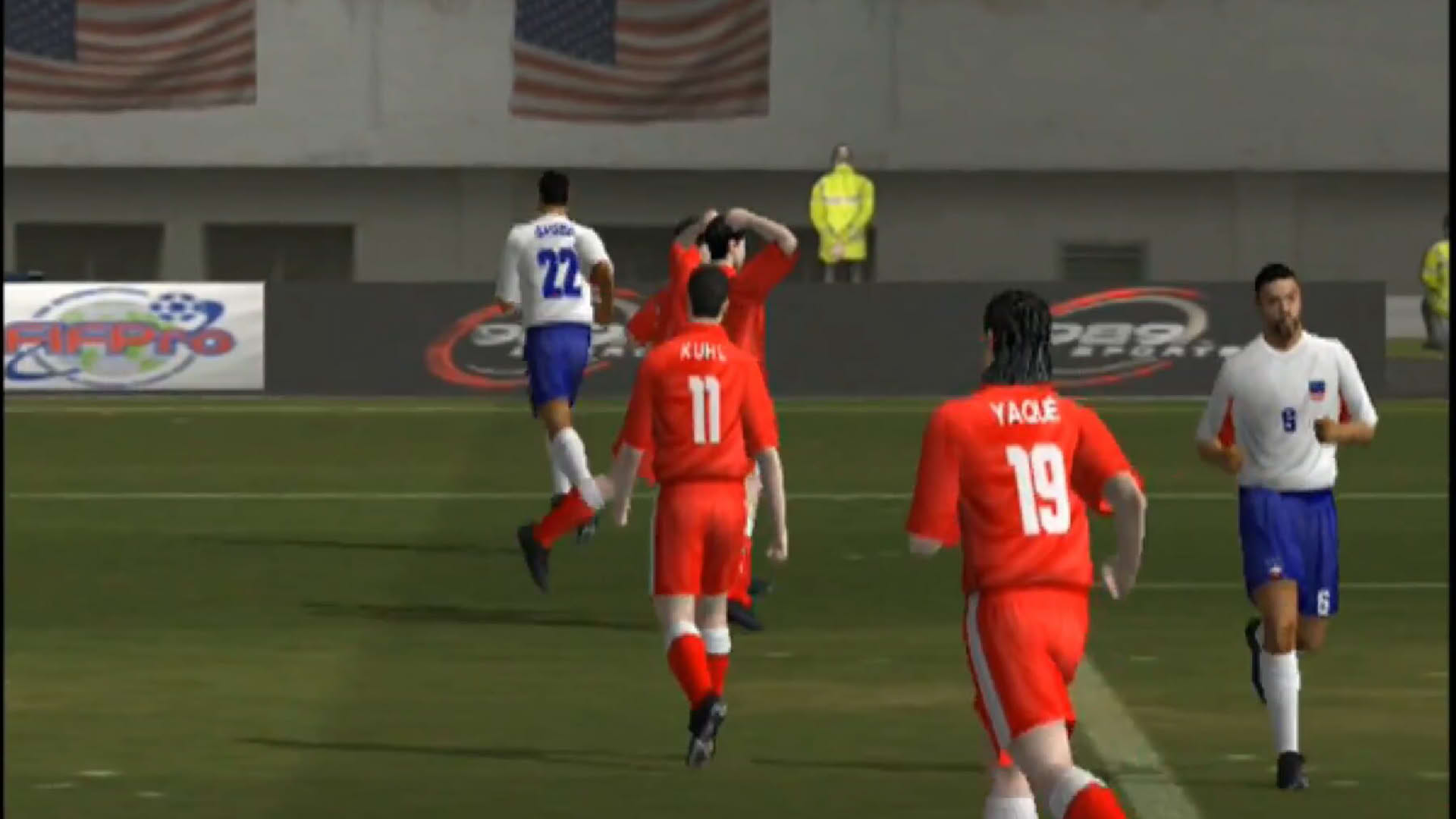 Screenshot for World Tour Soccer 2003