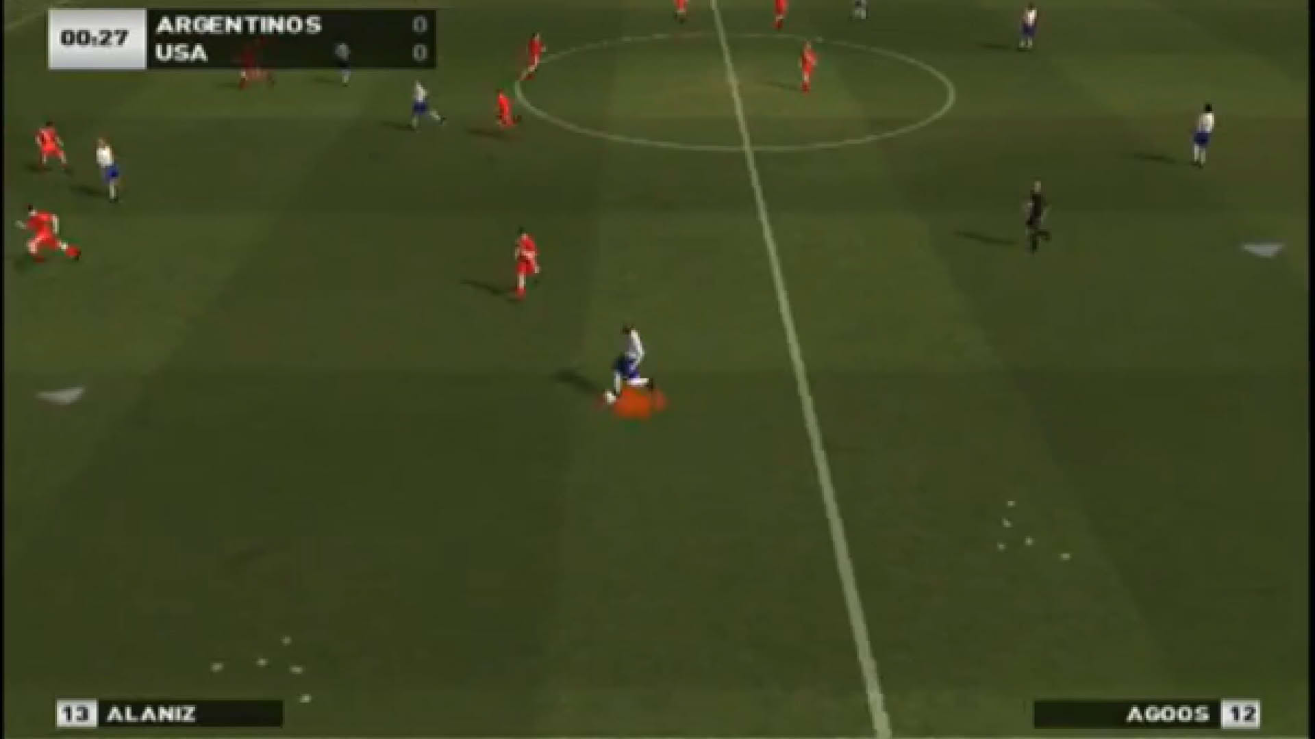 Screenshot for World Tour Soccer 2003